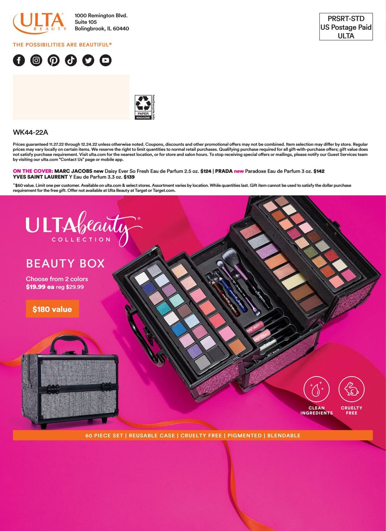 Catalogue Ulta Beauty from 11/27/2022