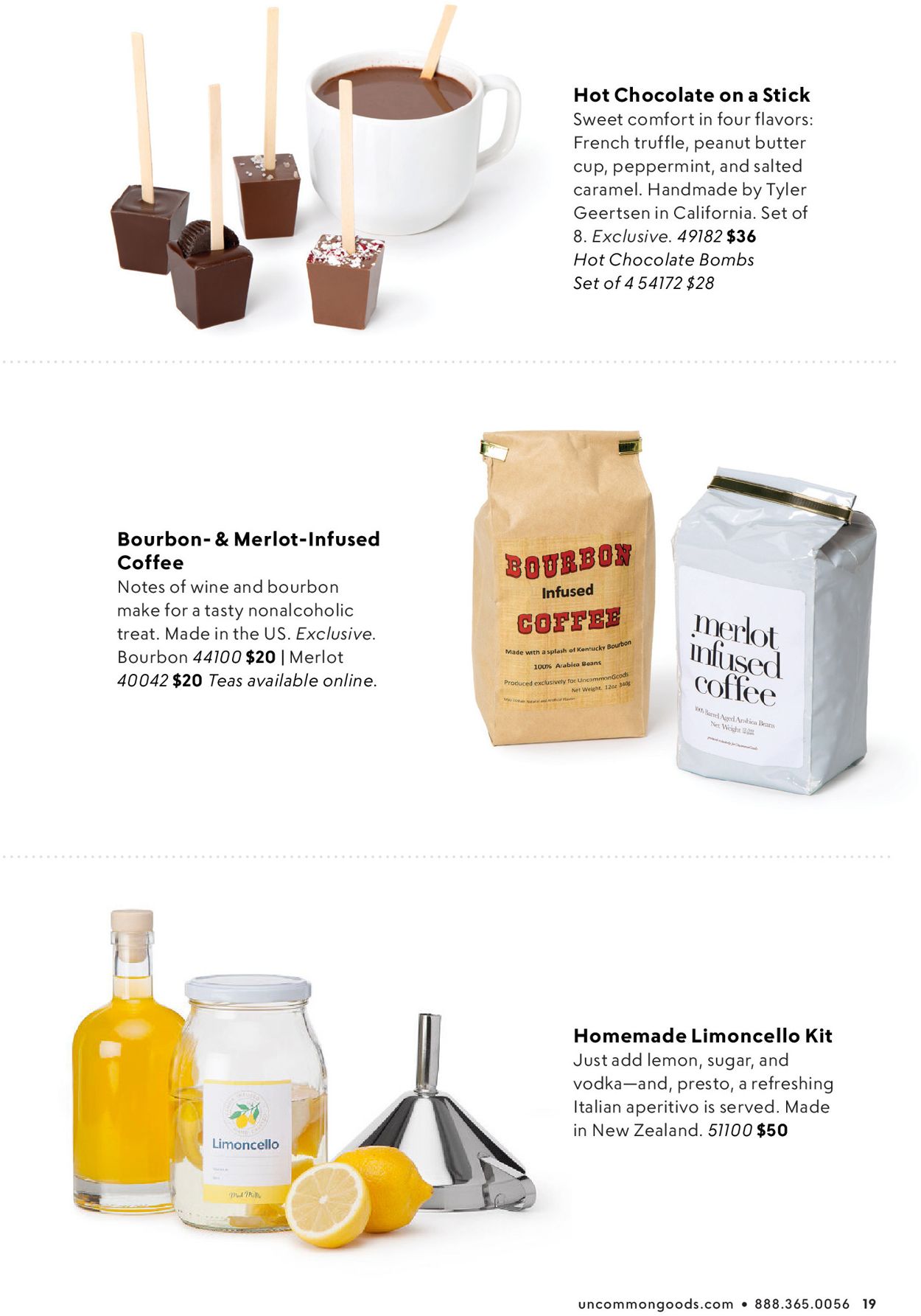 Catalogue Uncommon Goods Holiday 2021 from 10/04/2021