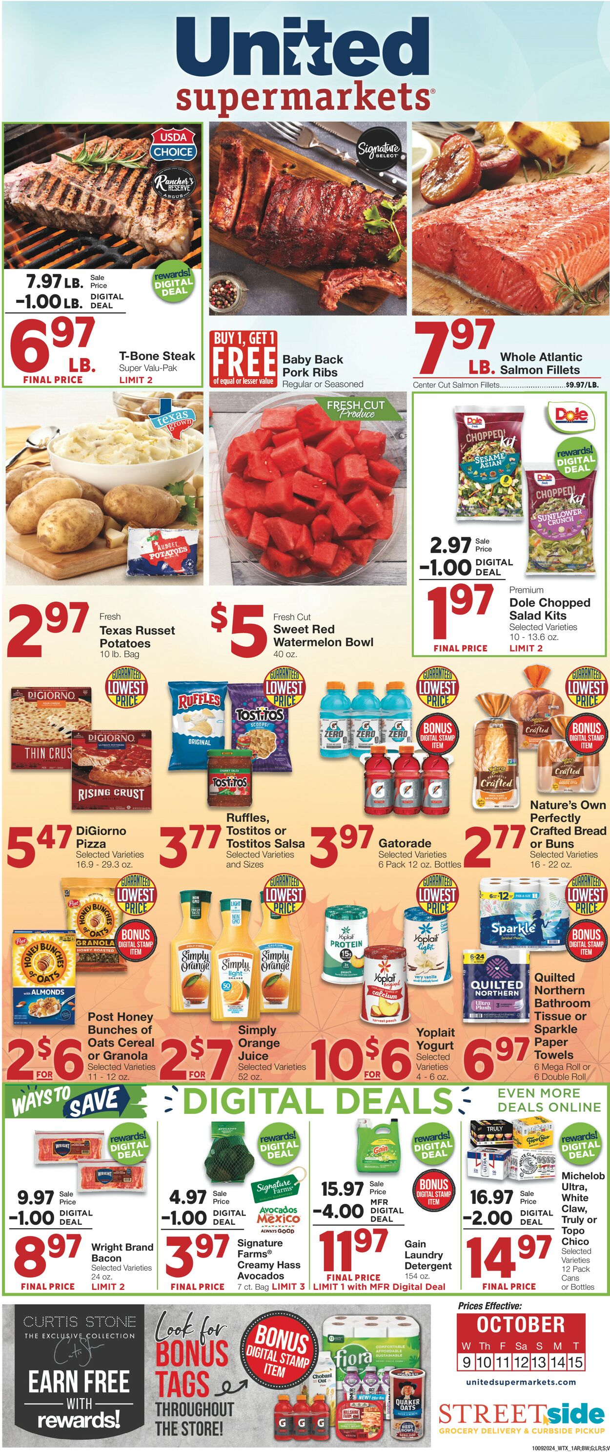 Catalogue United Supermarkets from 10/09/2024