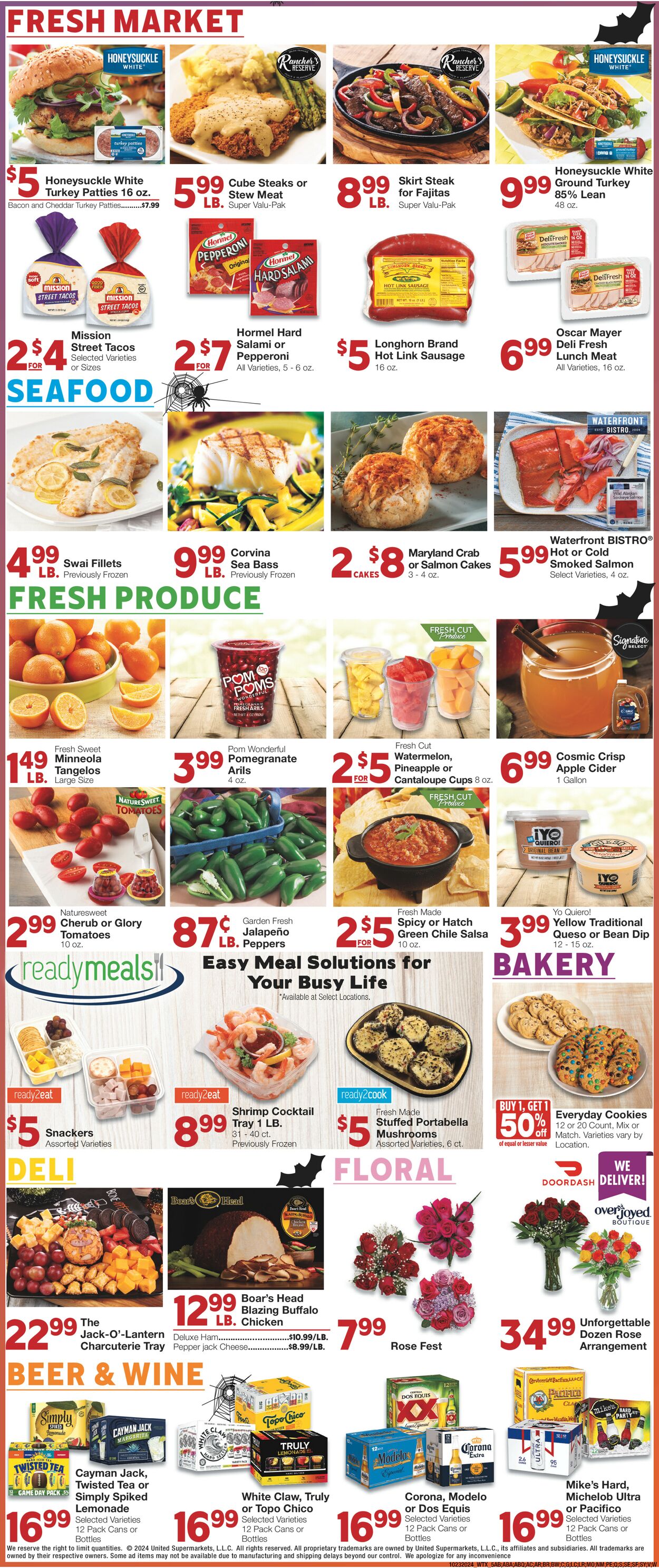 Catalogue United Supermarkets from 10/23/2024