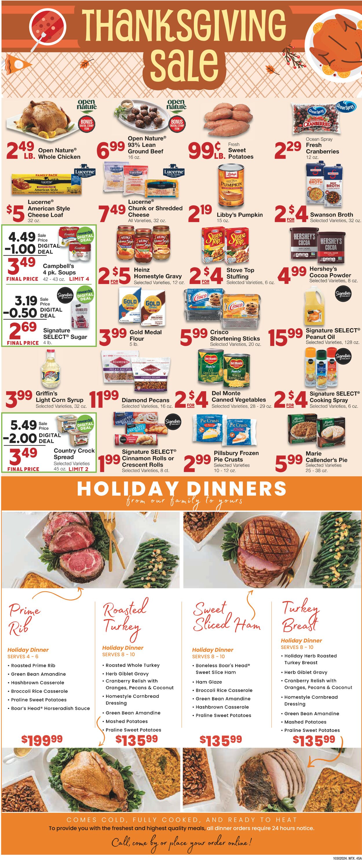 Catalogue United Supermarkets from 10/30/2024