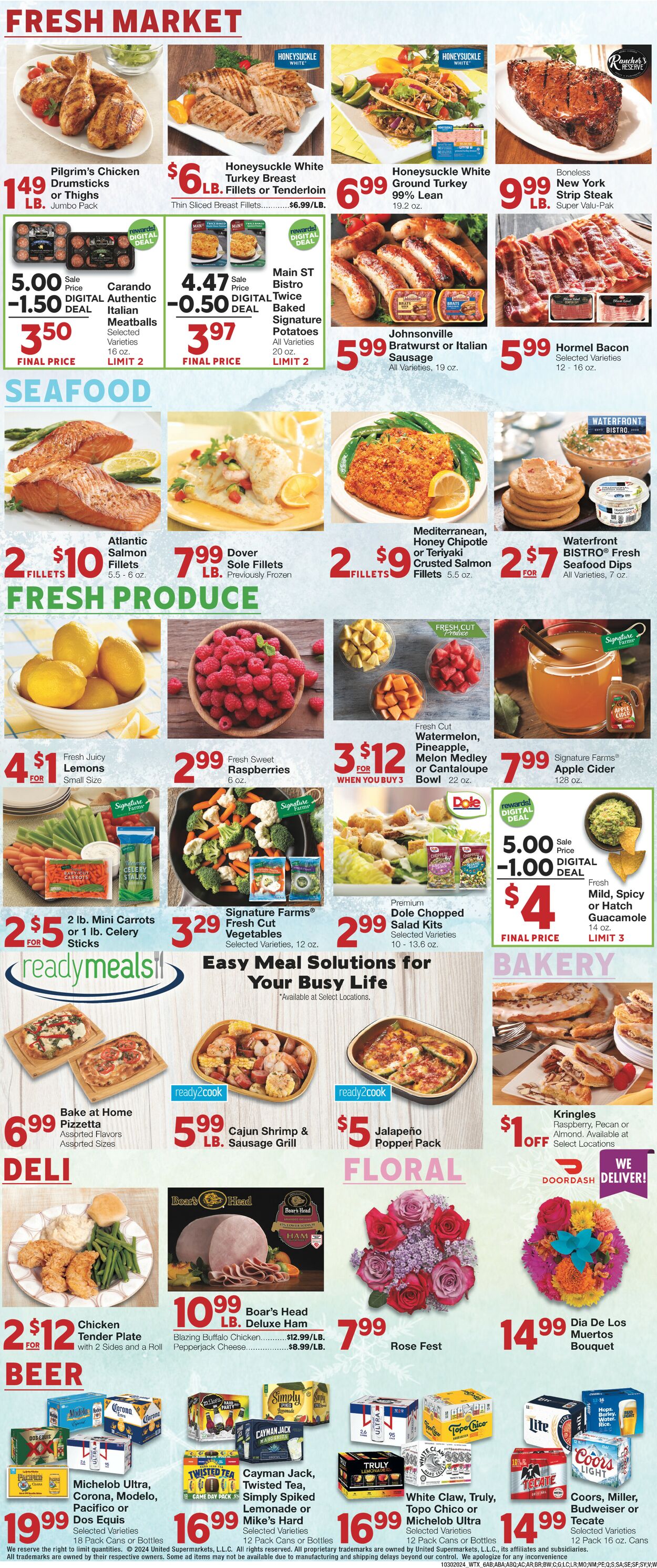 Catalogue United Supermarkets from 10/30/2024