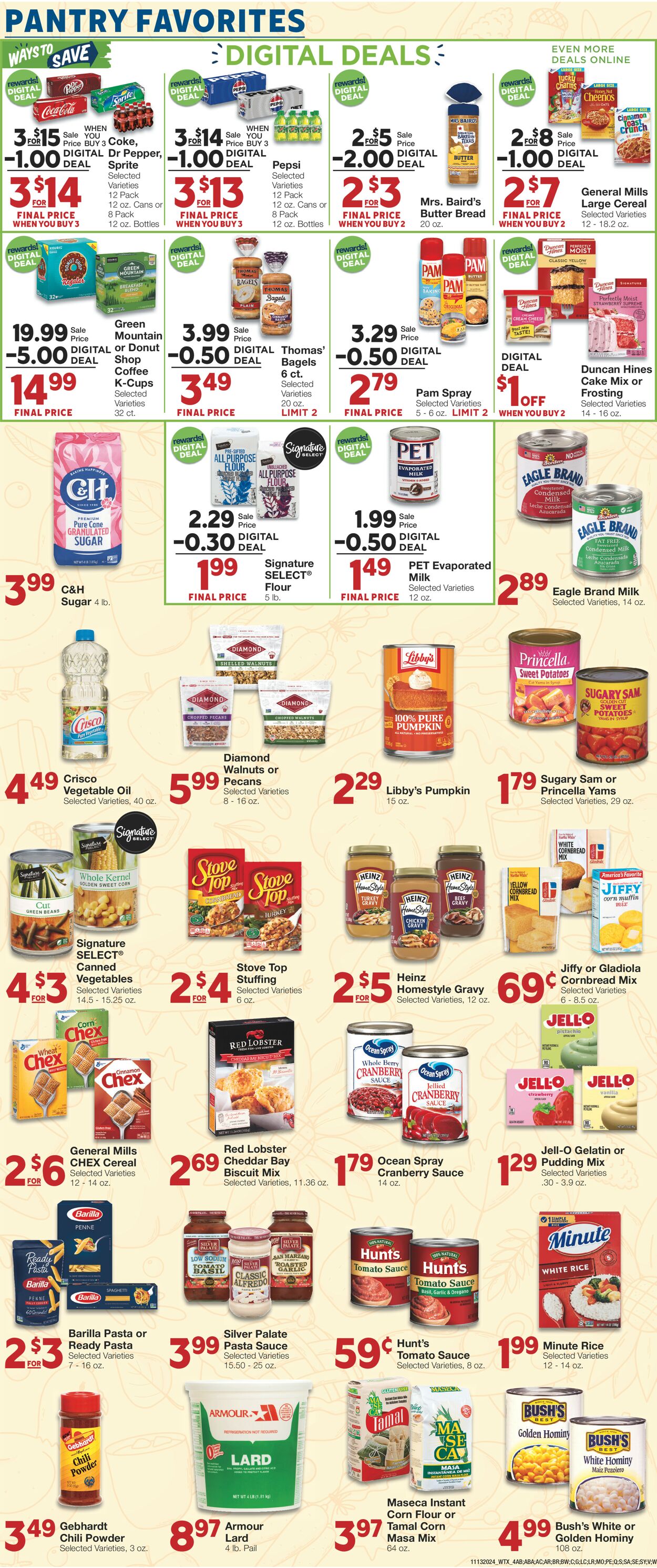 Catalogue United Supermarkets from 11/13/2024