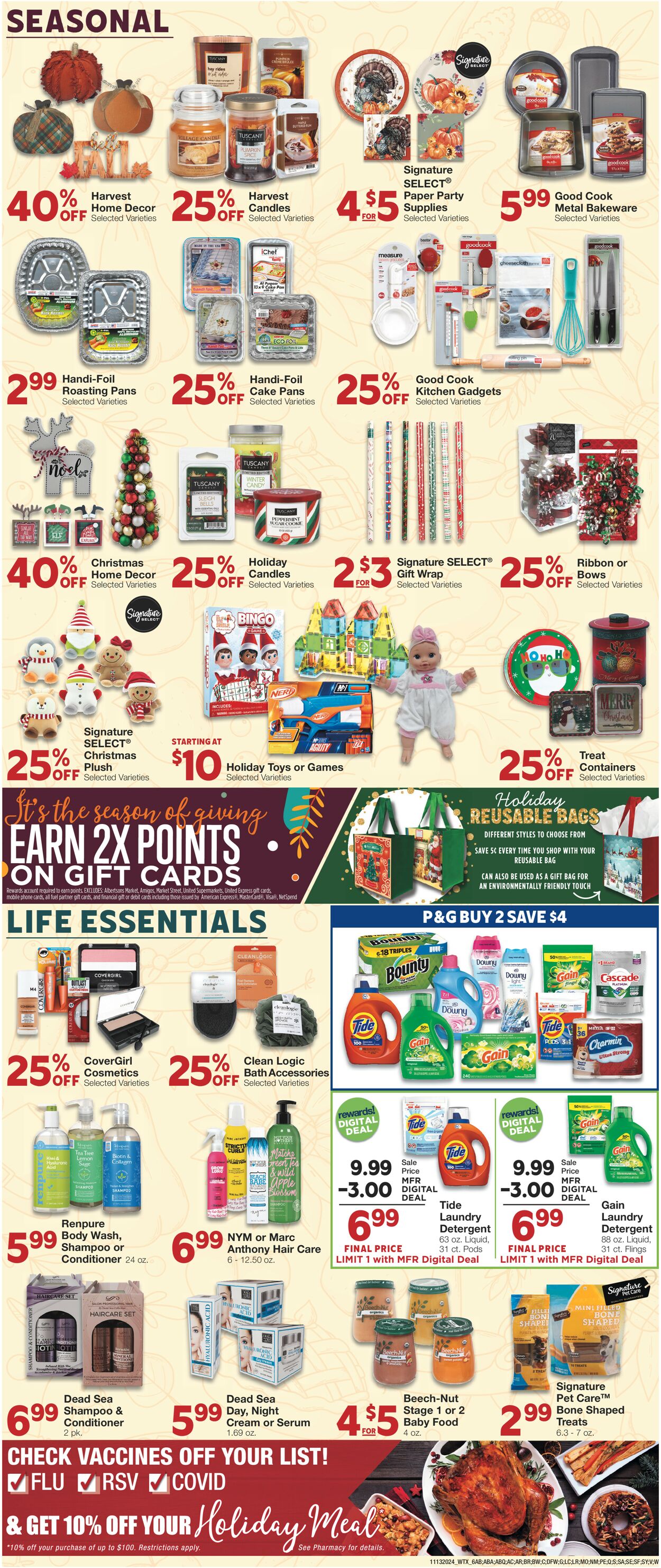 Catalogue United Supermarkets from 11/13/2024