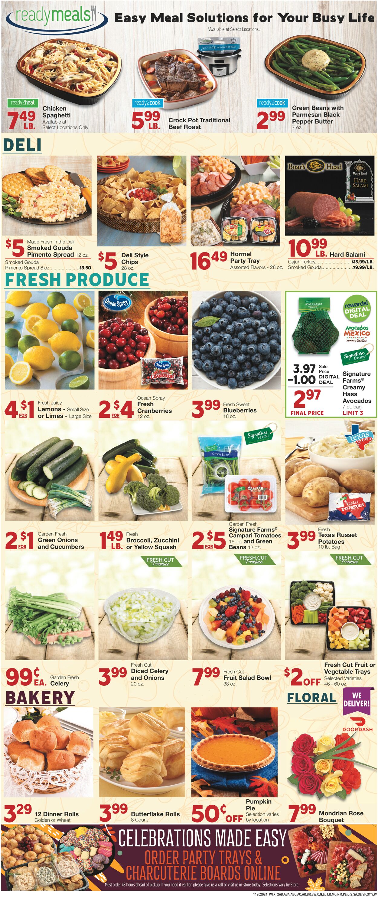 Catalogue United Supermarkets from 11/20/2024