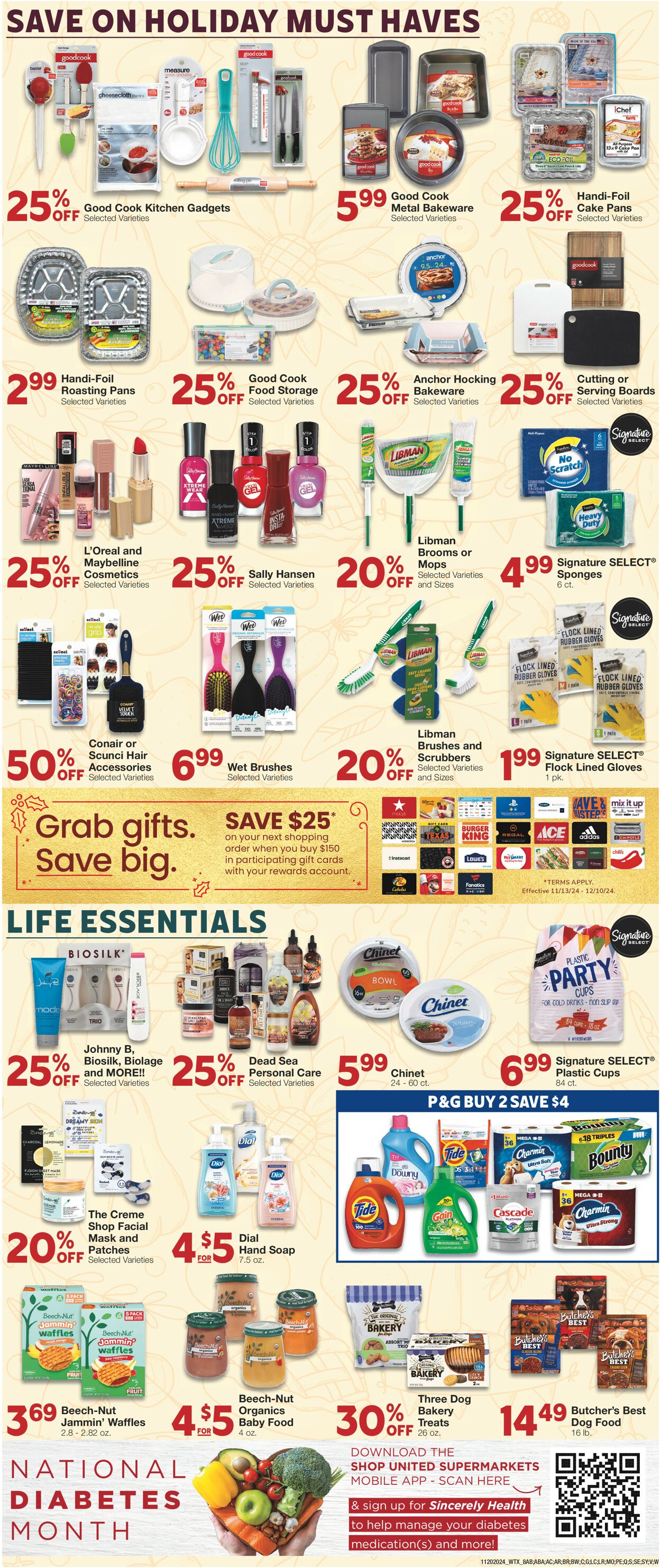 Catalogue United Supermarkets from 11/20/2024