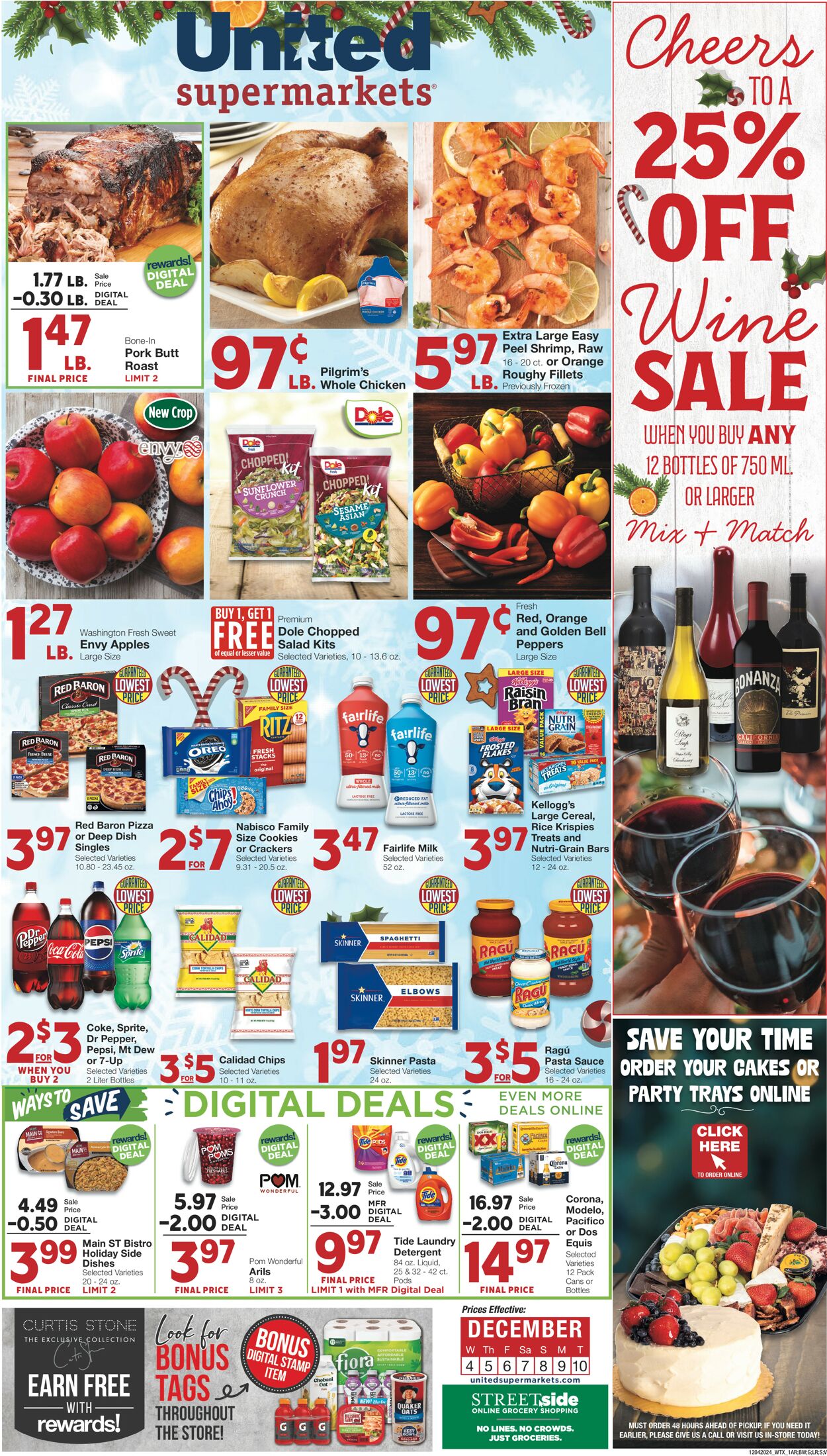 Catalogue United Supermarkets from 12/04/2024