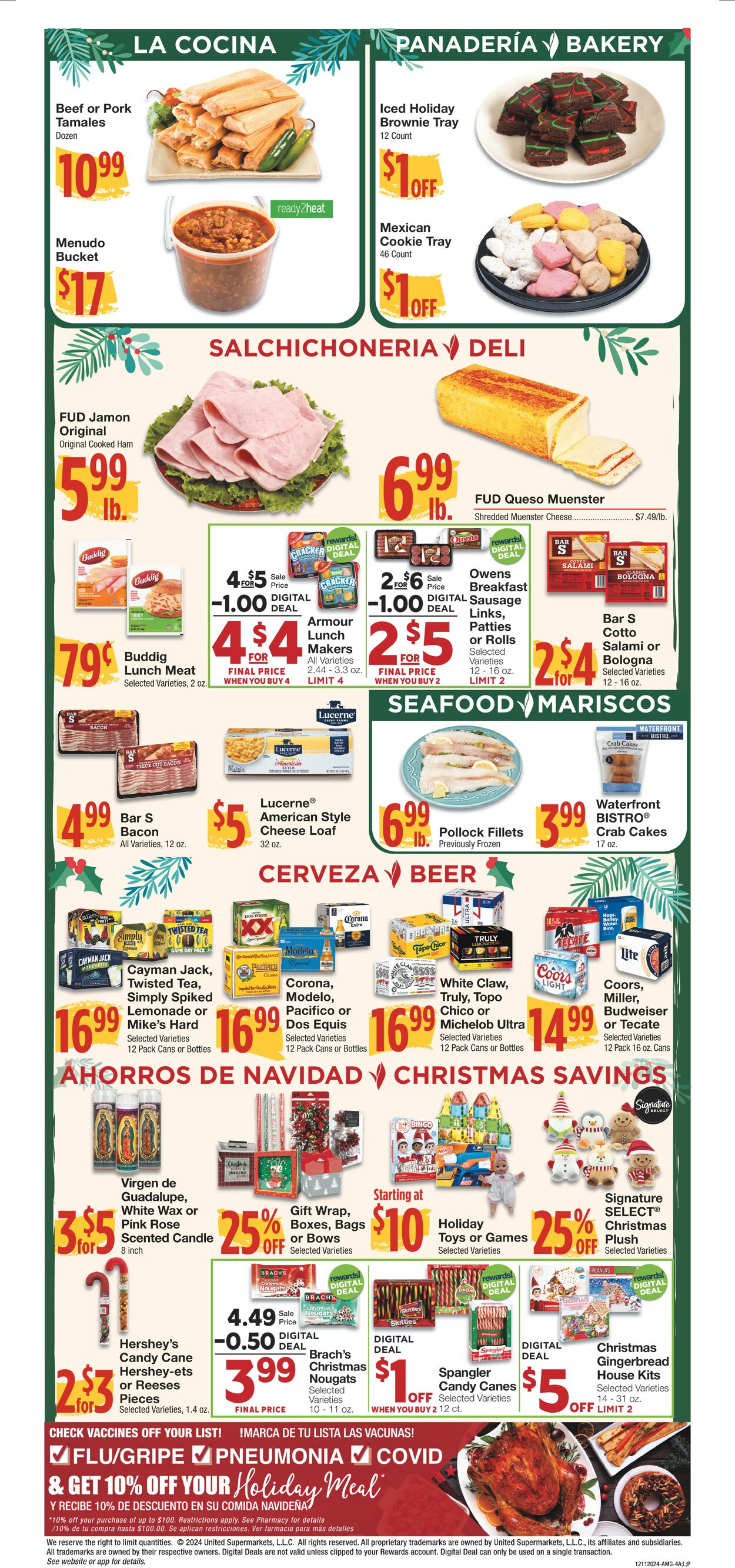 Catalogue United Supermarkets from 12/11/2024