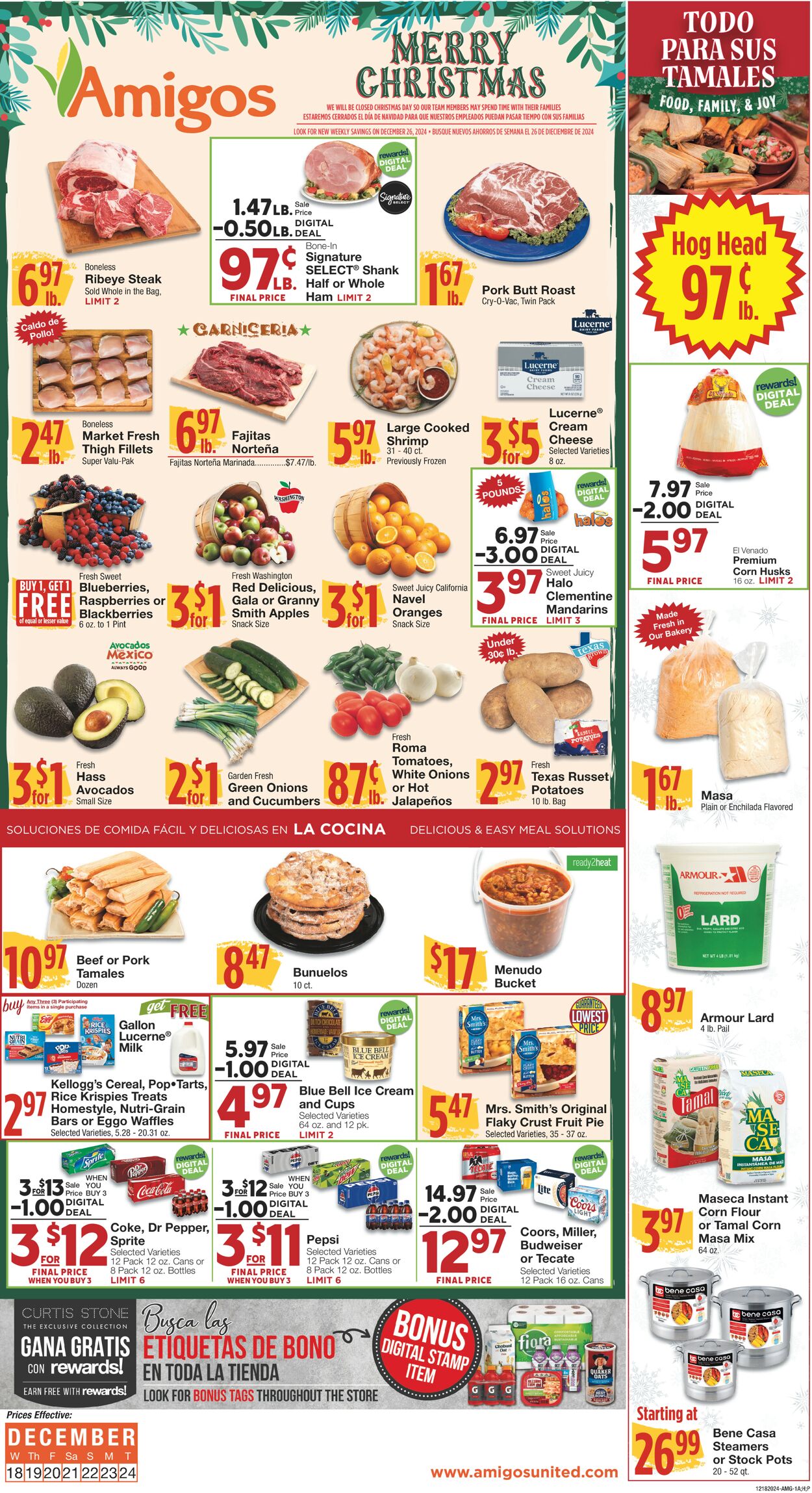 Catalogue United Supermarkets from 12/18/2024