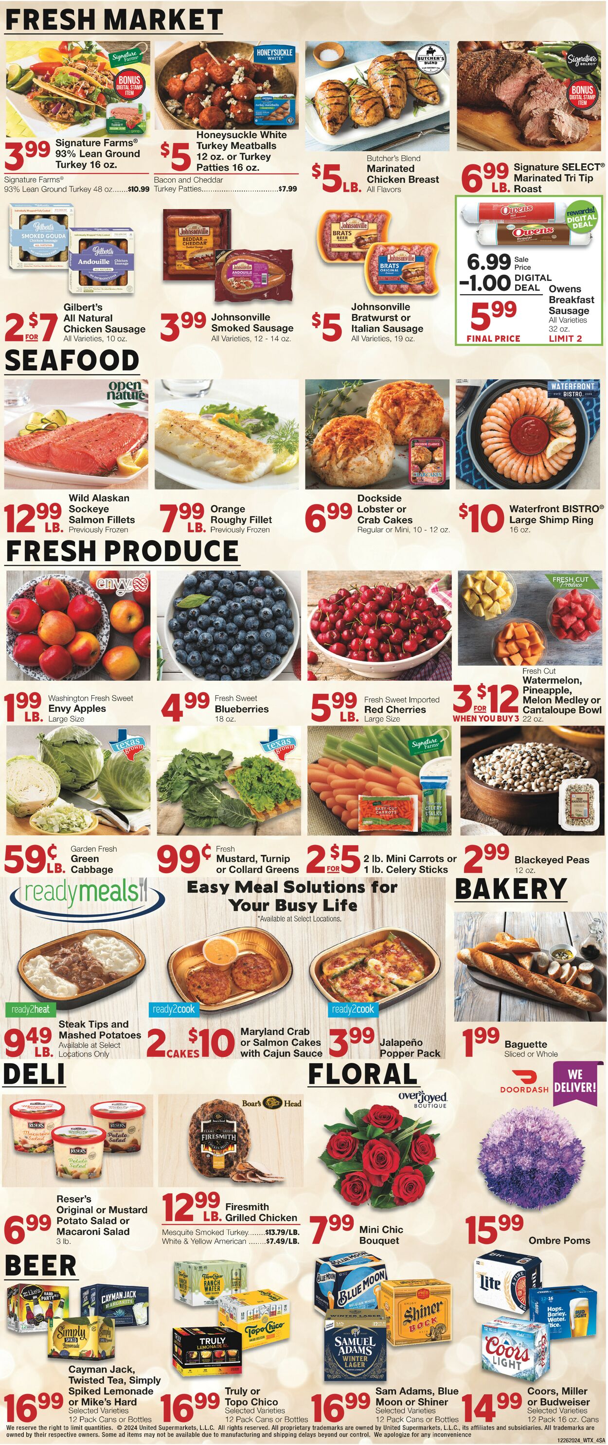 Catalogue United Supermarkets from 12/26/2024