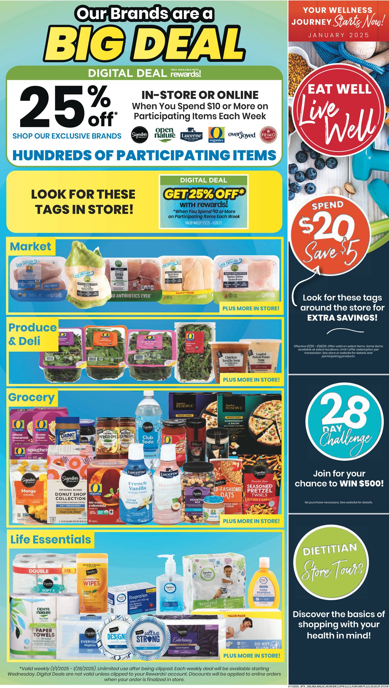 Catalogue United Supermarkets from 01/15/2025