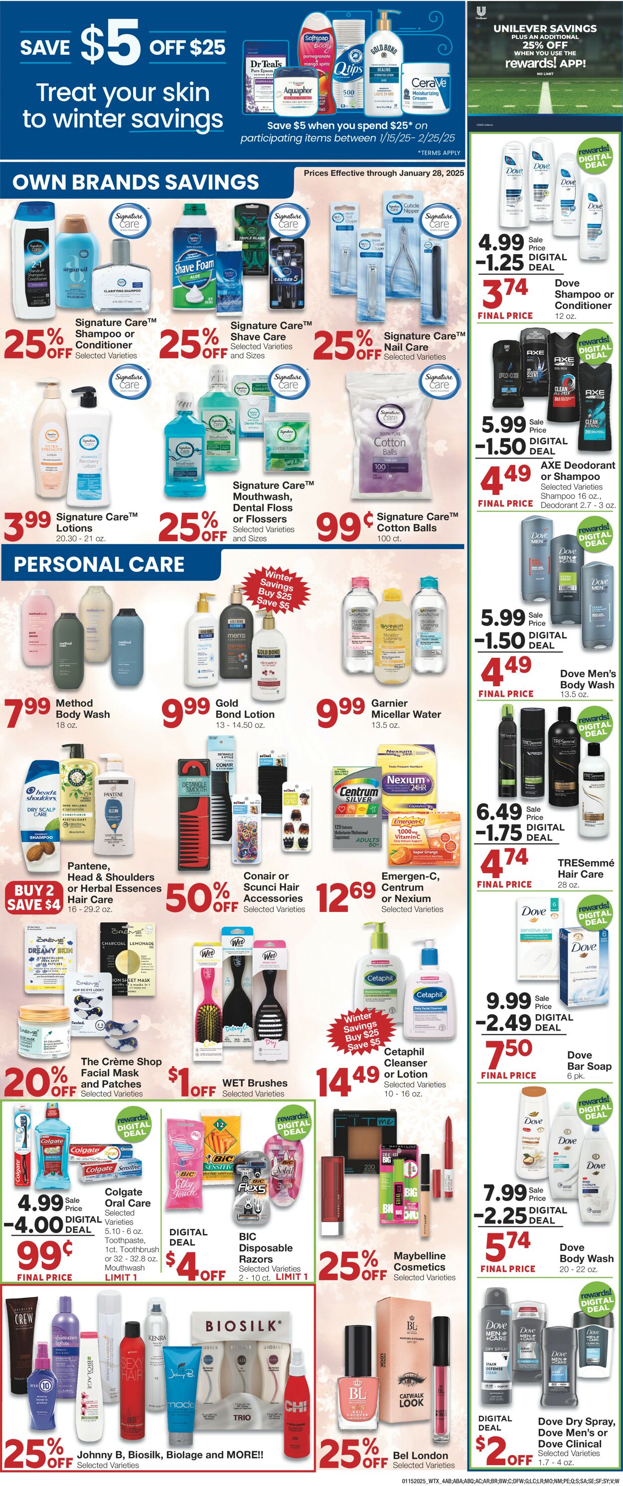 Catalogue United Supermarkets from 01/15/2025