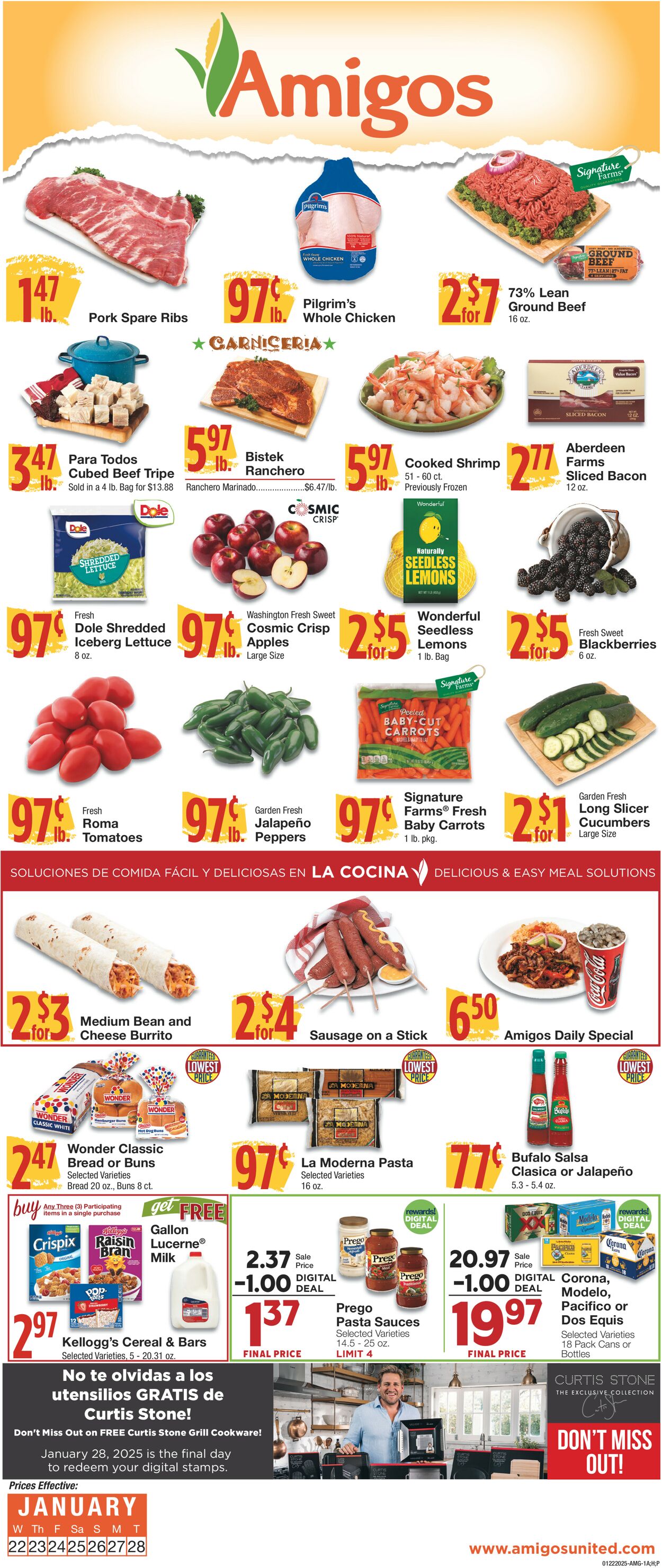 Catalogue United Supermarkets from 01/22/2025