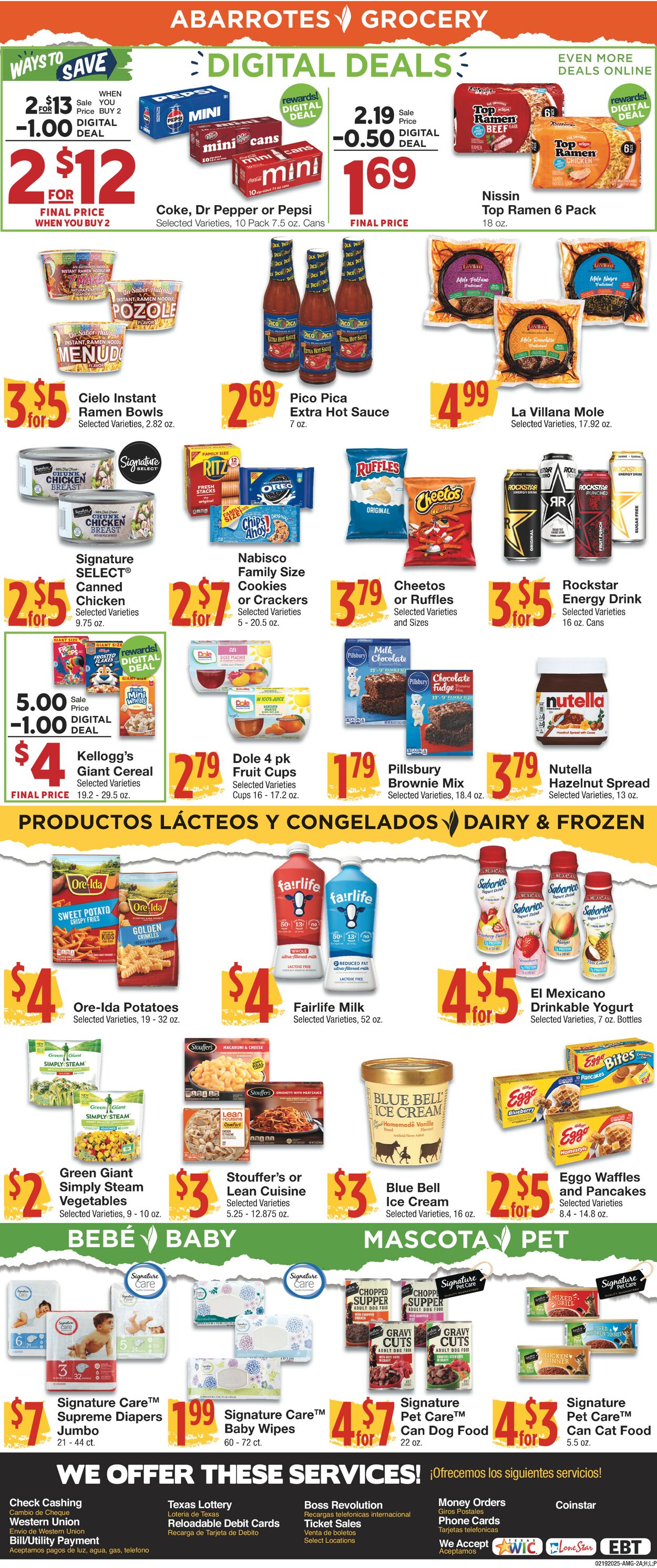 Catalogue United Supermarkets from 02/19/2025