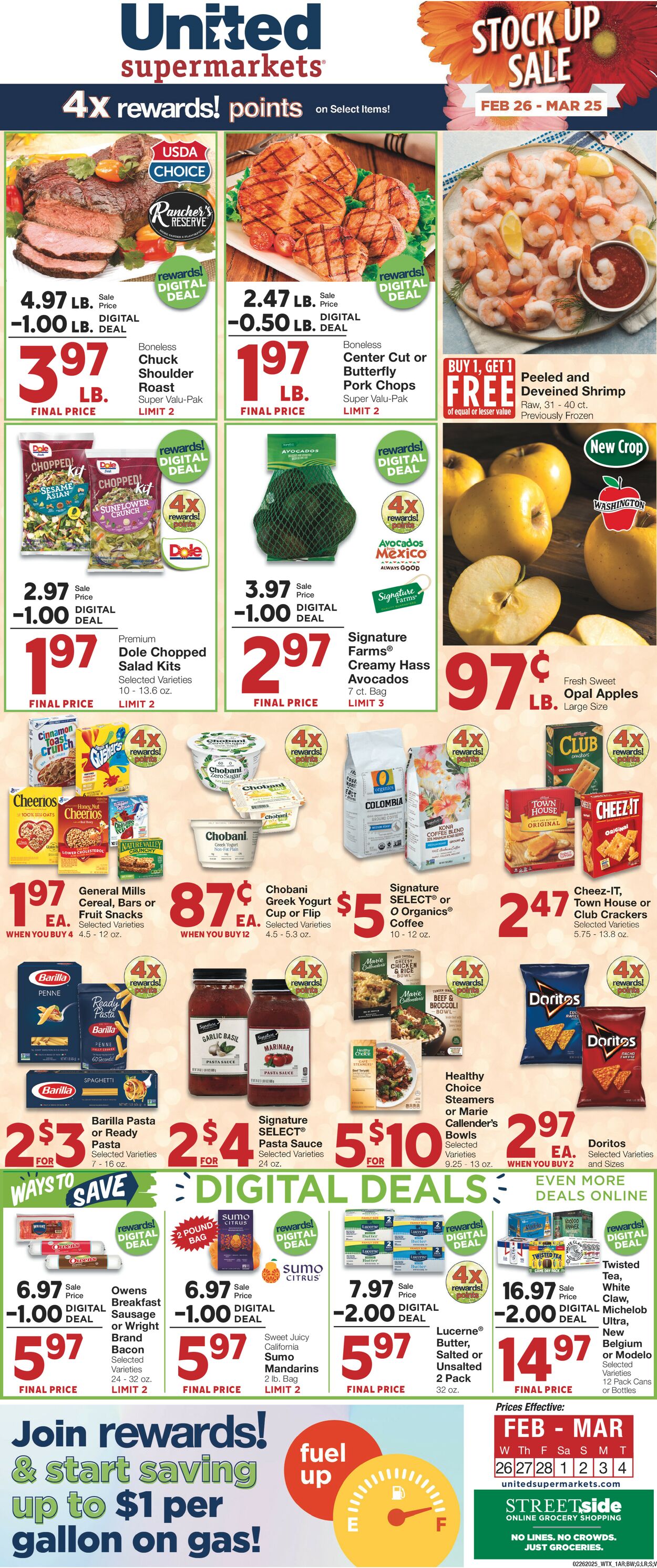 Catalogue United Supermarkets from 02/26/2025