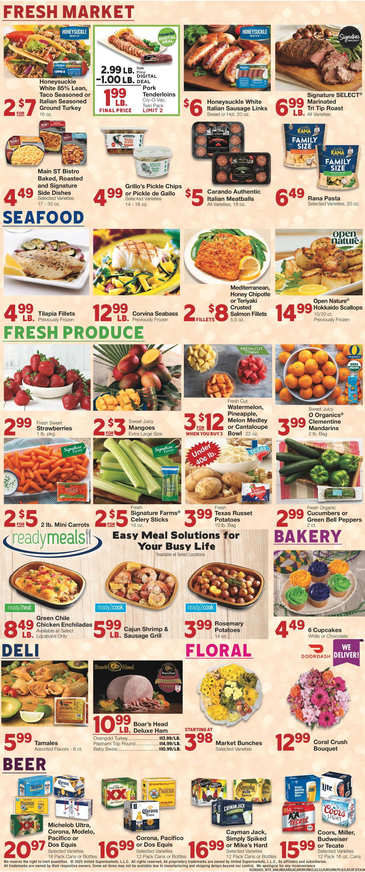 Catalogue United Supermarkets from 02/26/2025