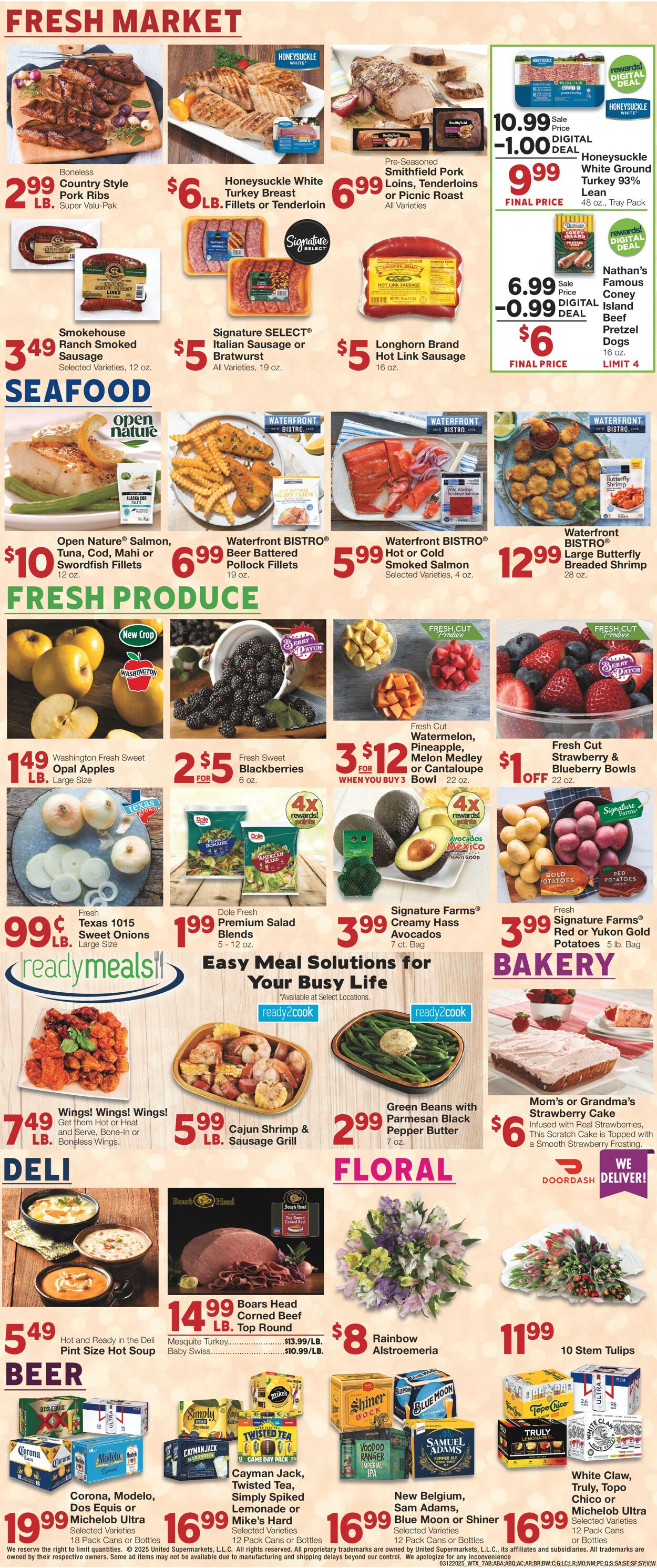 Catalogue United Supermarkets from 03/12/2025