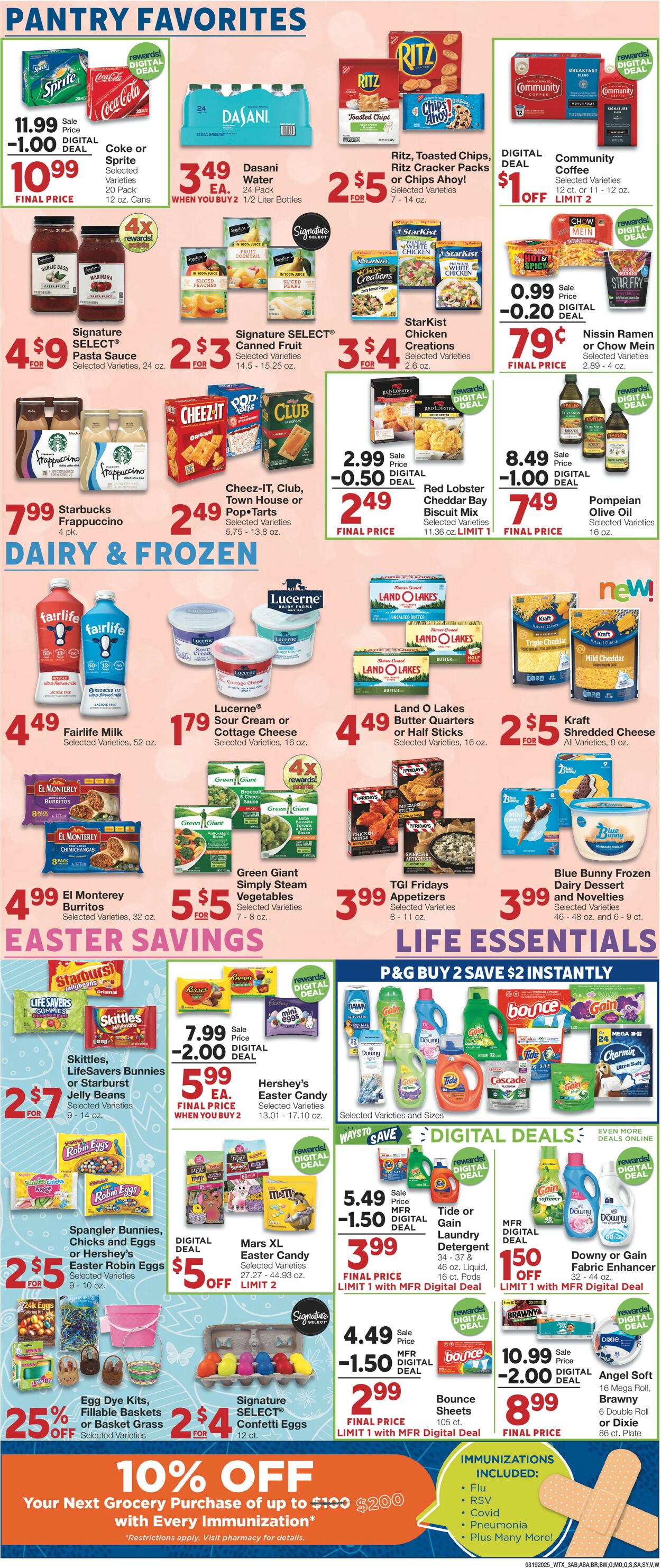 Catalogue United Supermarkets from 03/19/2025