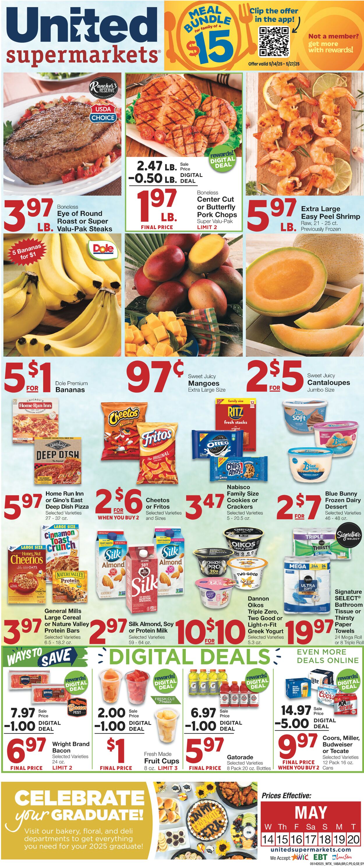 Catalogue United Supermarkets from 05/14/2025