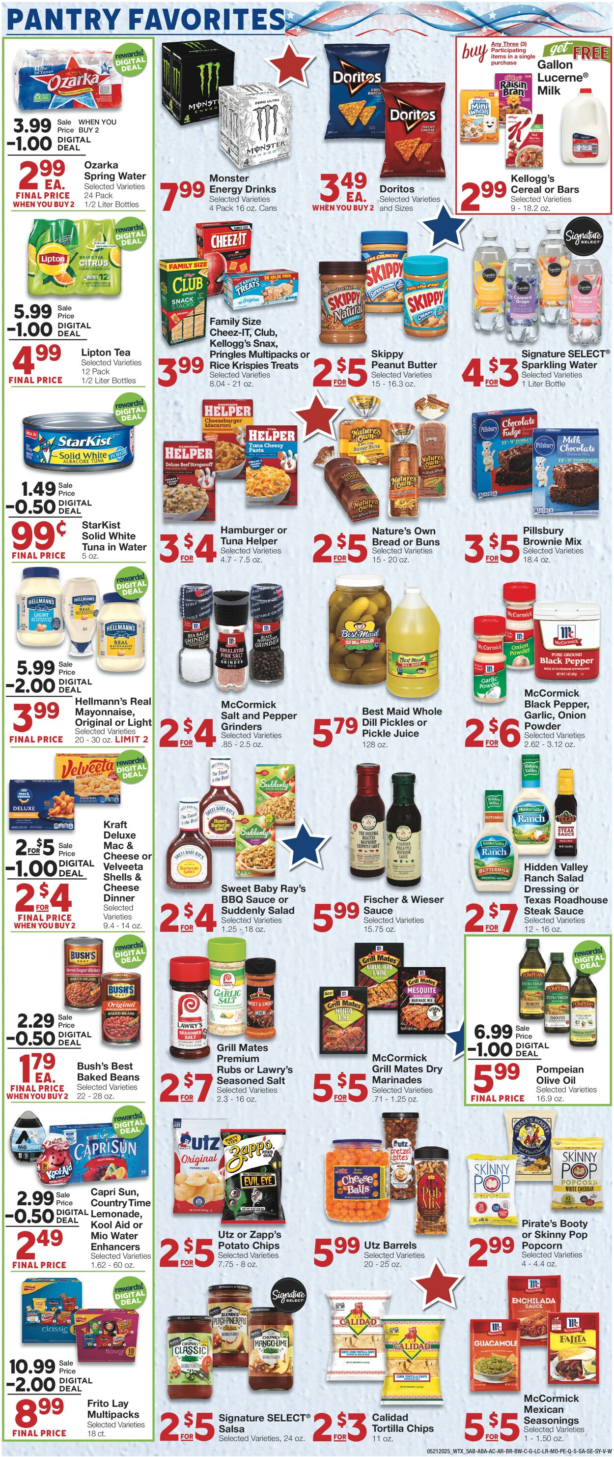 Catalogue United Supermarkets from 05/21/2025