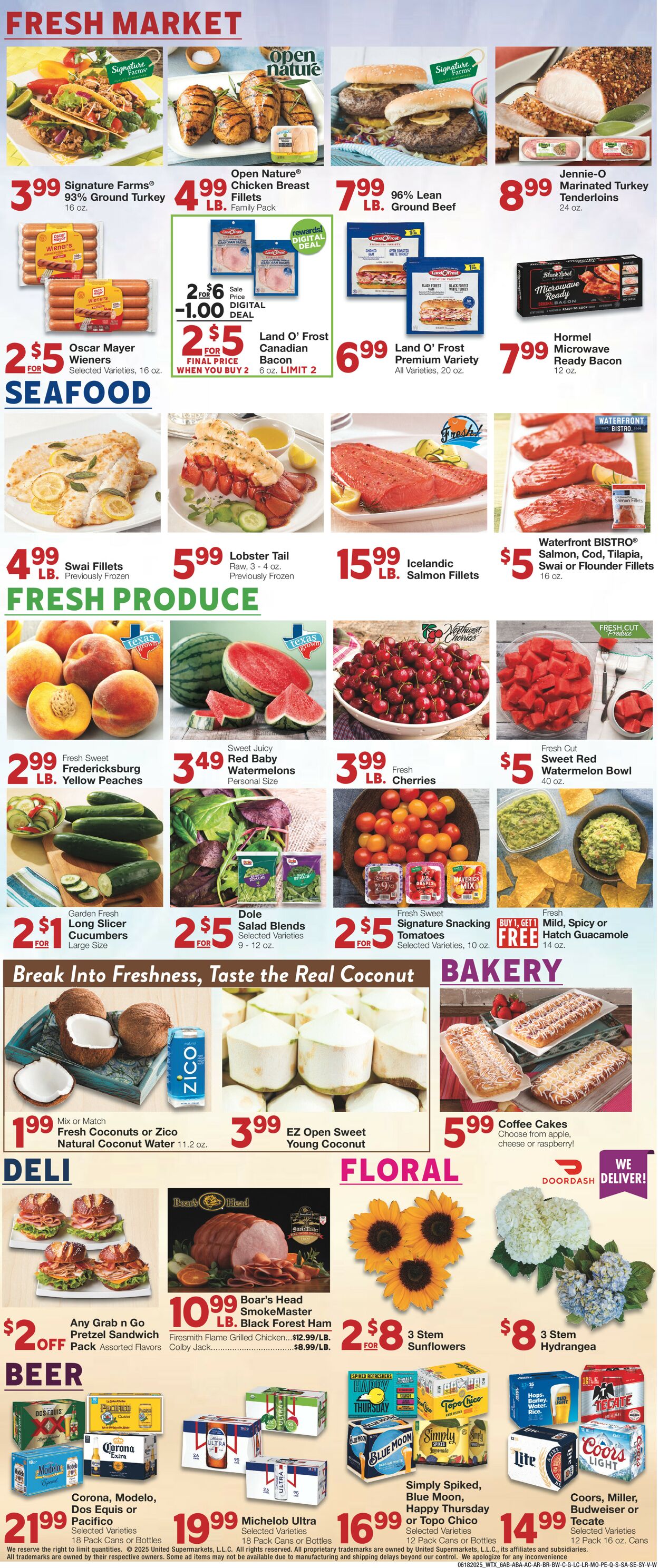 Catalogue United Supermarkets from 06/18/2025