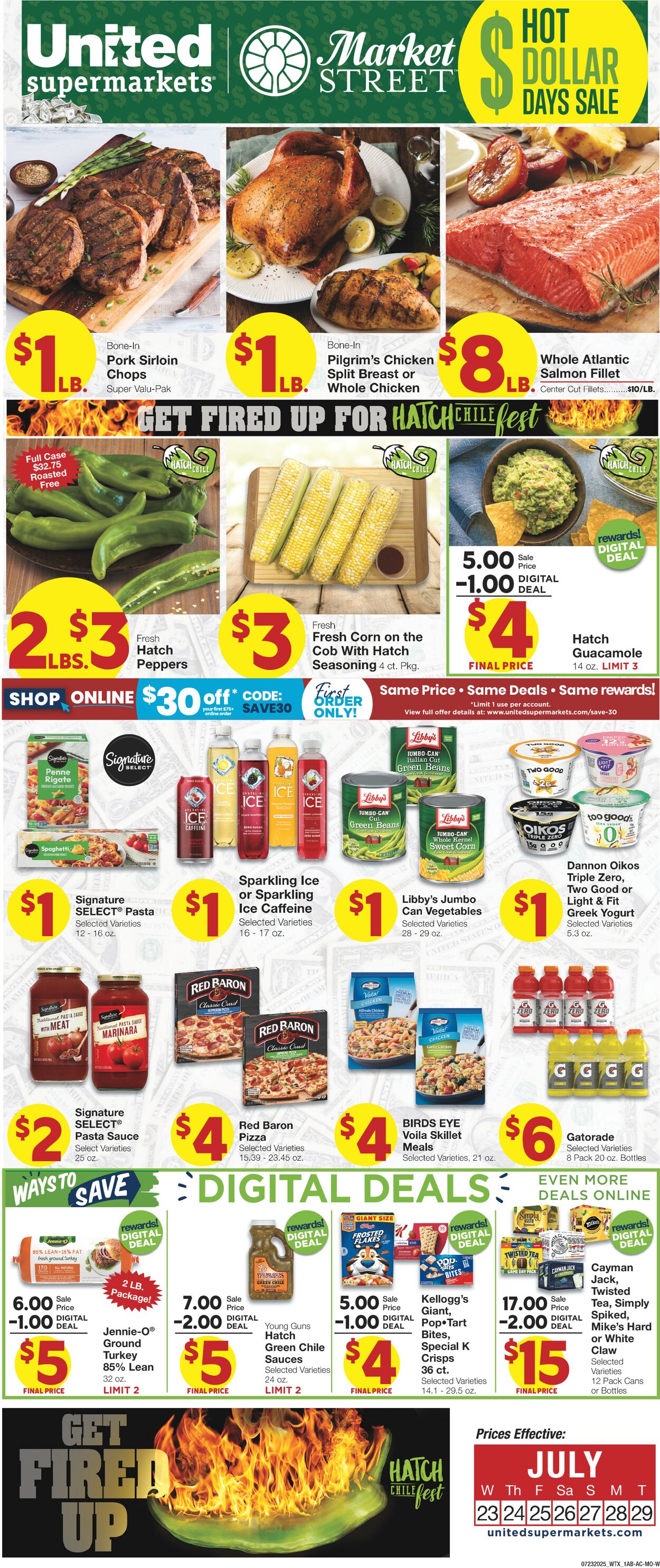 Catalogue United Supermarkets from 07/23/2025
