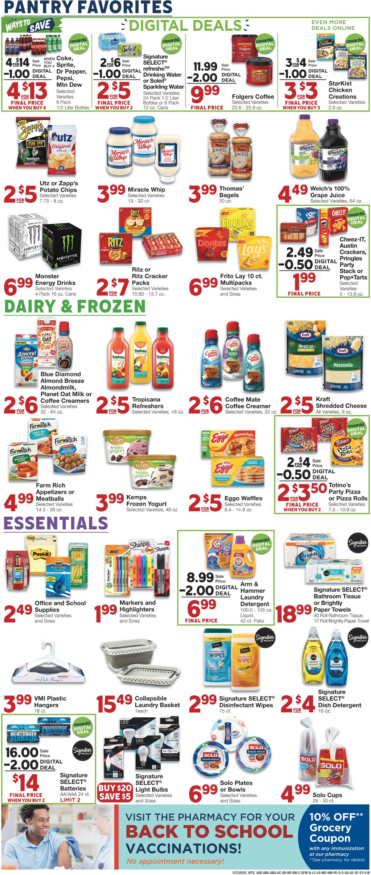 Catalogue United Supermarkets from 07/23/2025