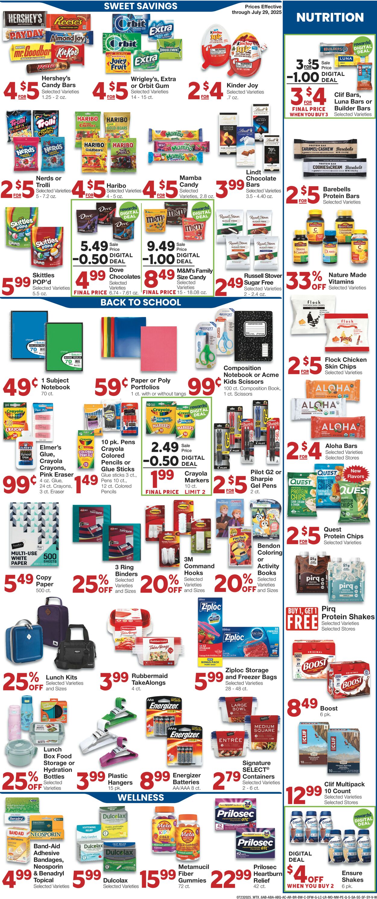 Catalogue United Supermarkets from 07/23/2025