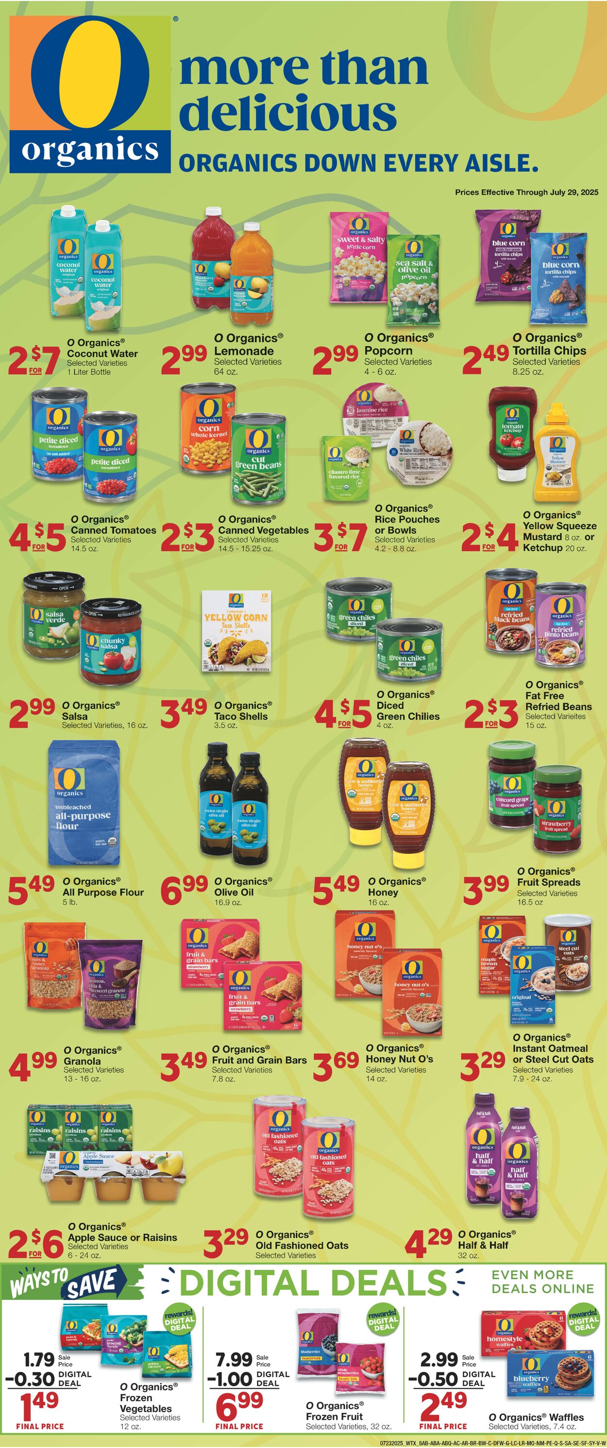 Catalogue United Supermarkets from 07/23/2025