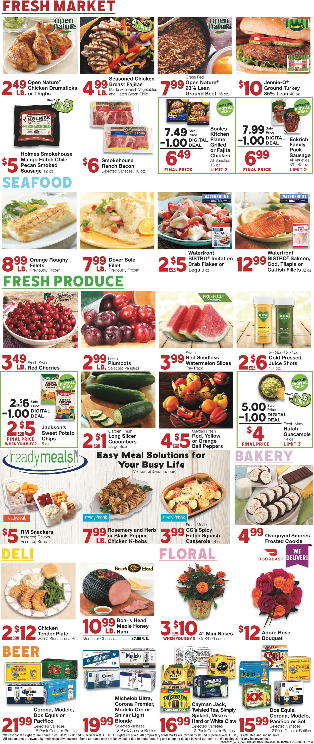 Catalogue United Supermarkets from 08/06/2025