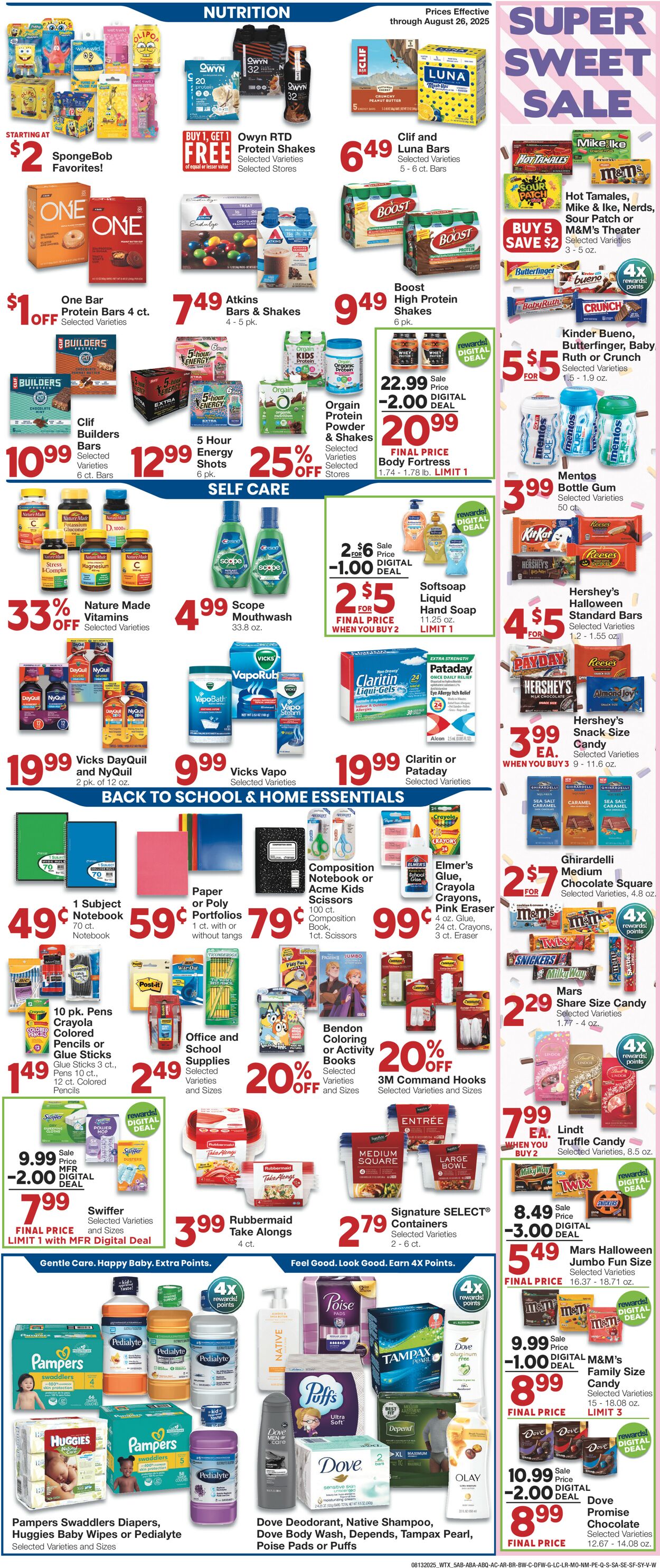 Catalogue United Supermarkets from 08/13/2025