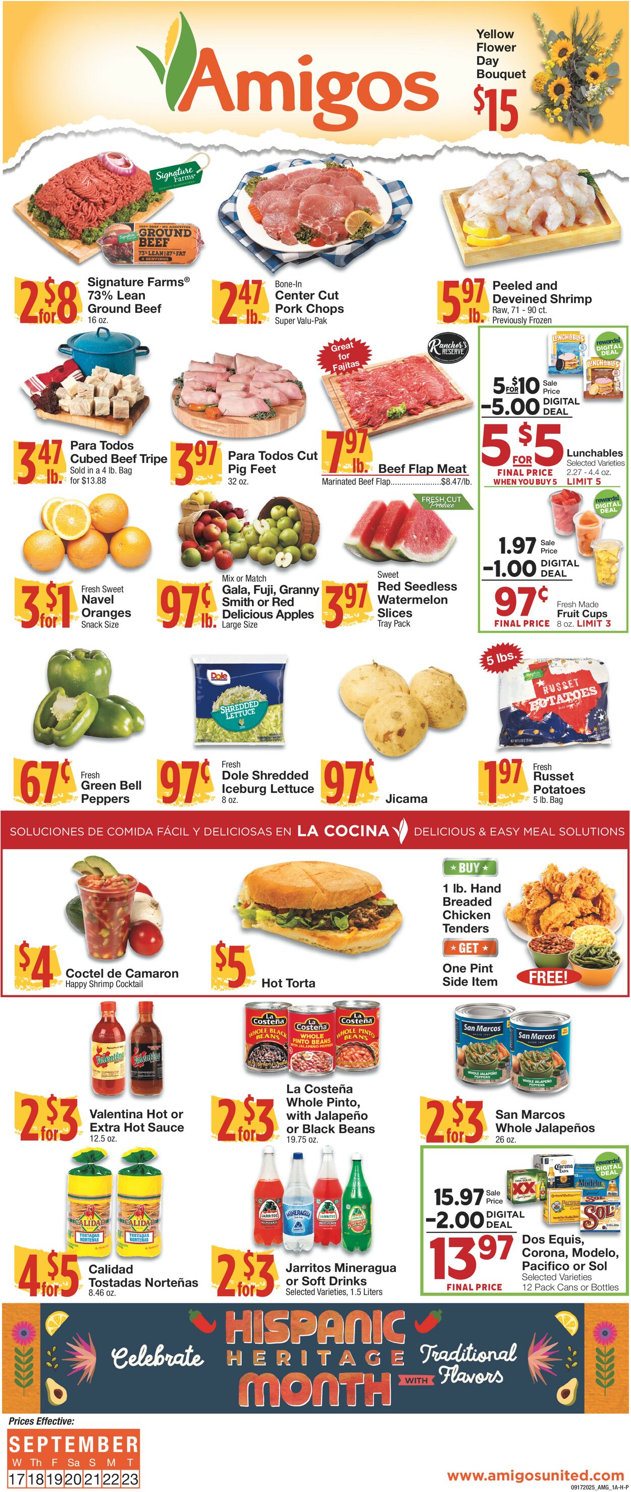 Catalogue United Supermarkets from 09/17/2025
