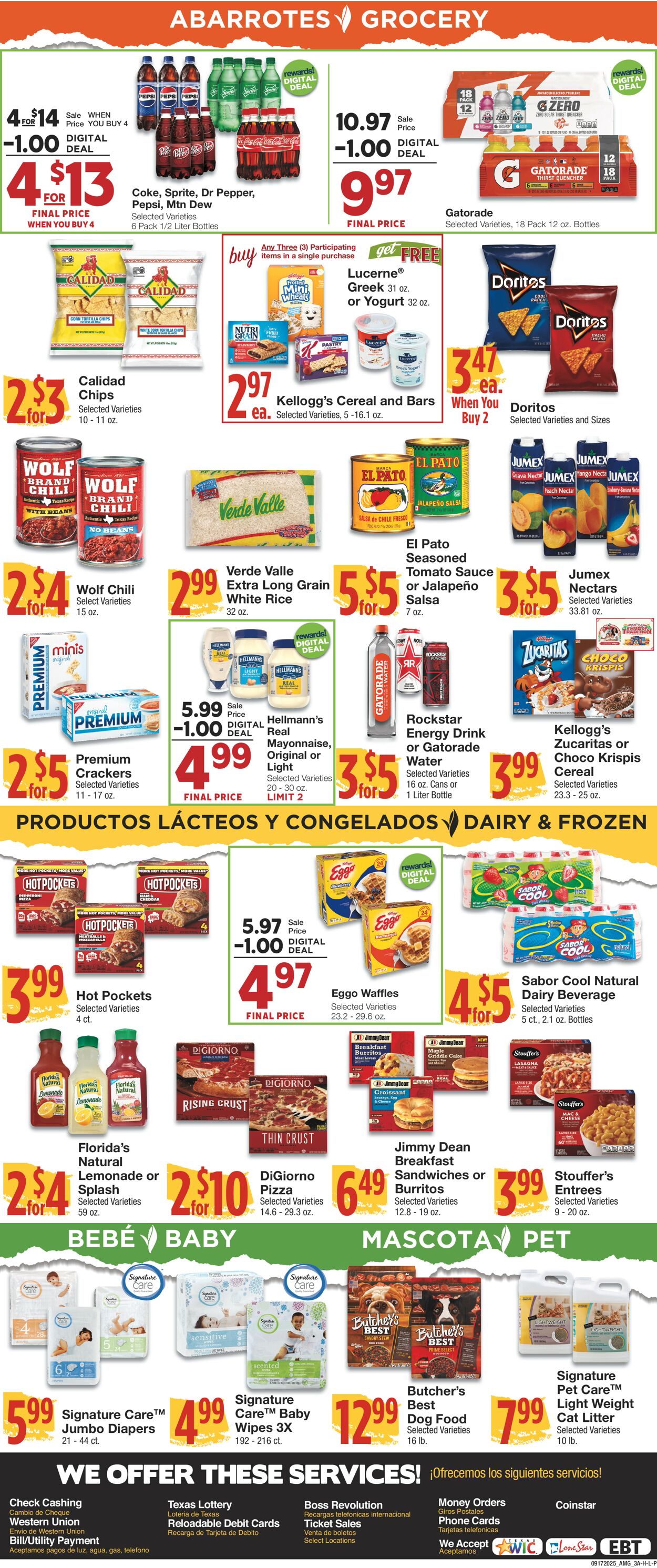 Catalogue United Supermarkets from 09/17/2025