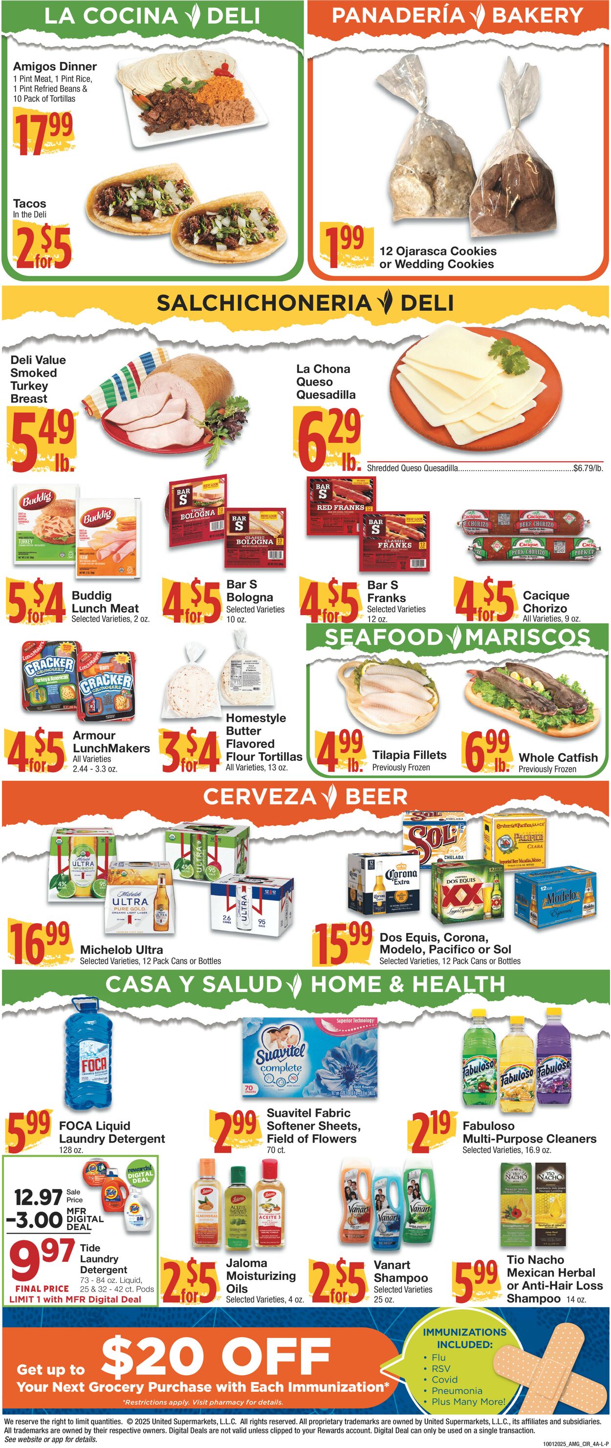 Catalogue United Supermarkets from 10/01/2025