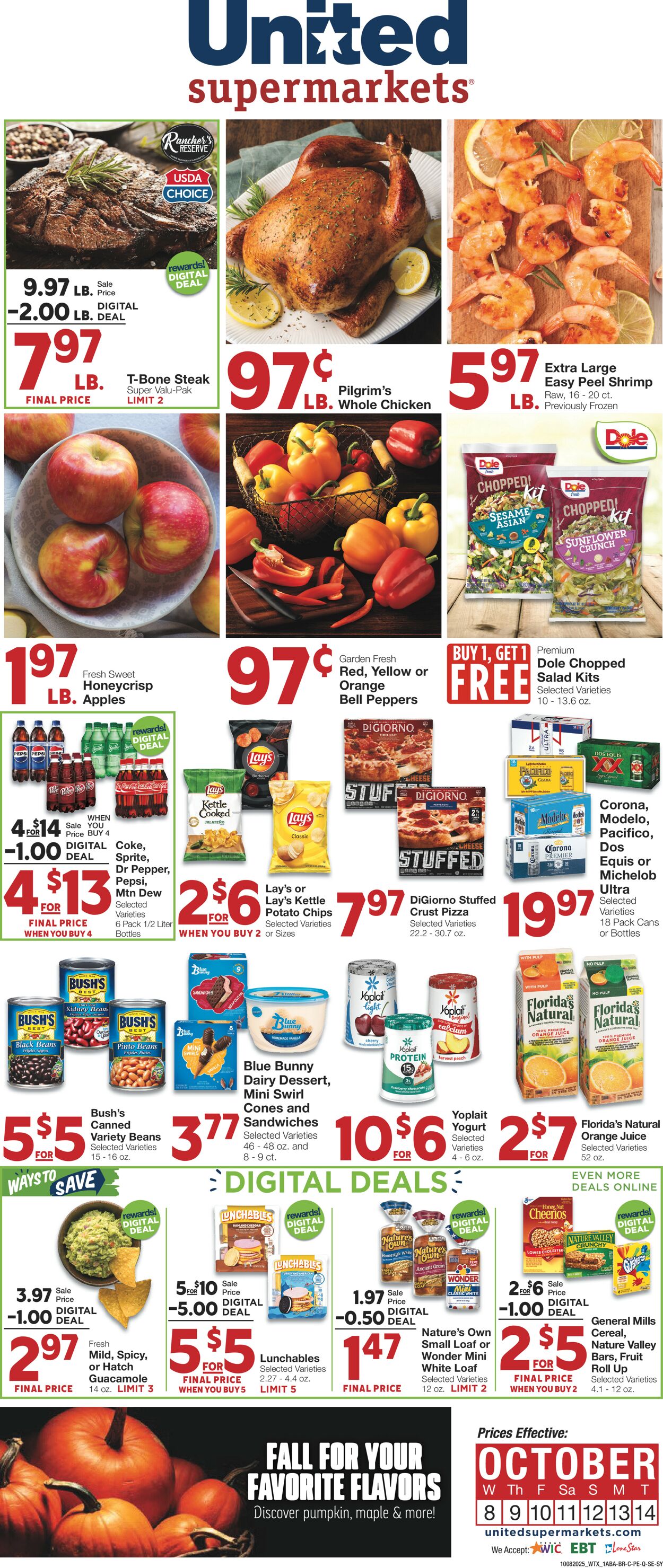 Catalogue United Supermarkets from 10/08/2025