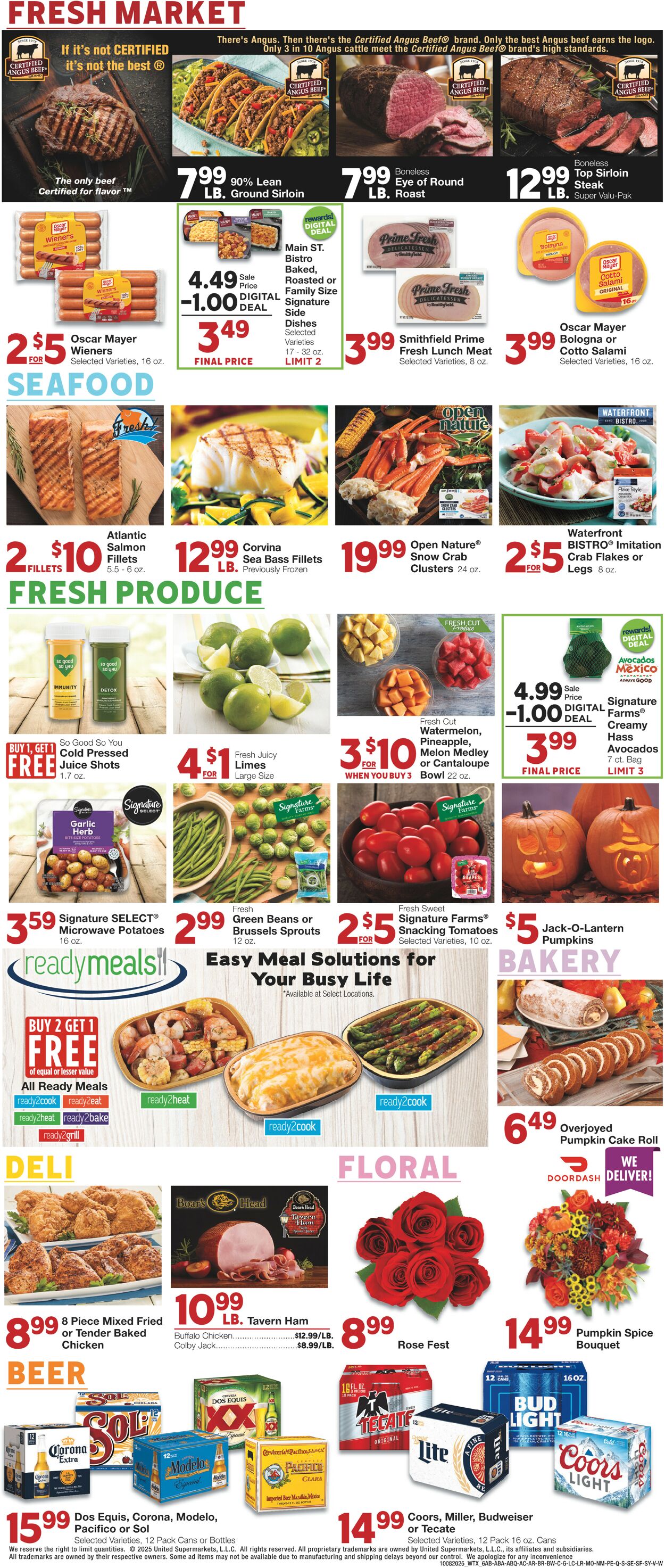 Catalogue United Supermarkets from 10/08/2025