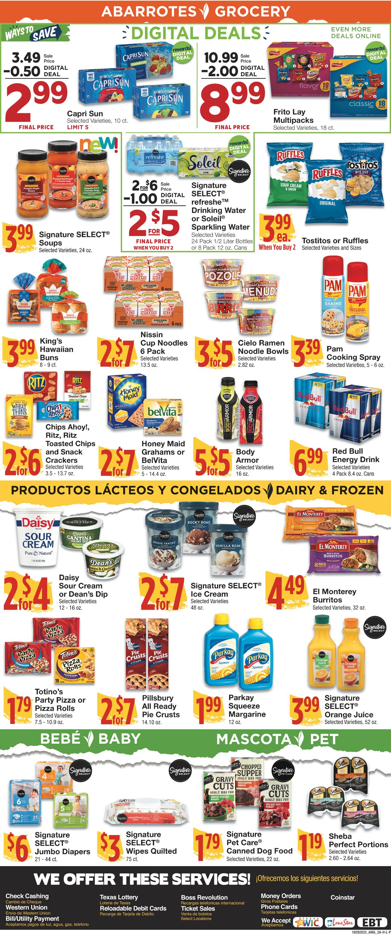 Catalogue United Supermarkets from 10/29/2025