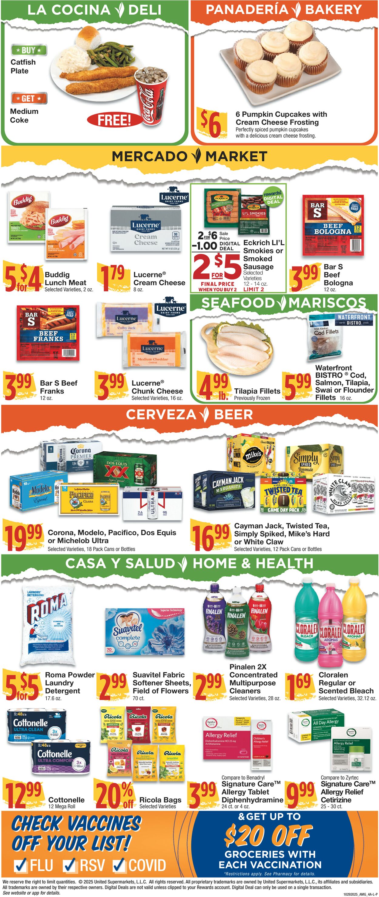 Catalogue United Supermarkets from 10/29/2025