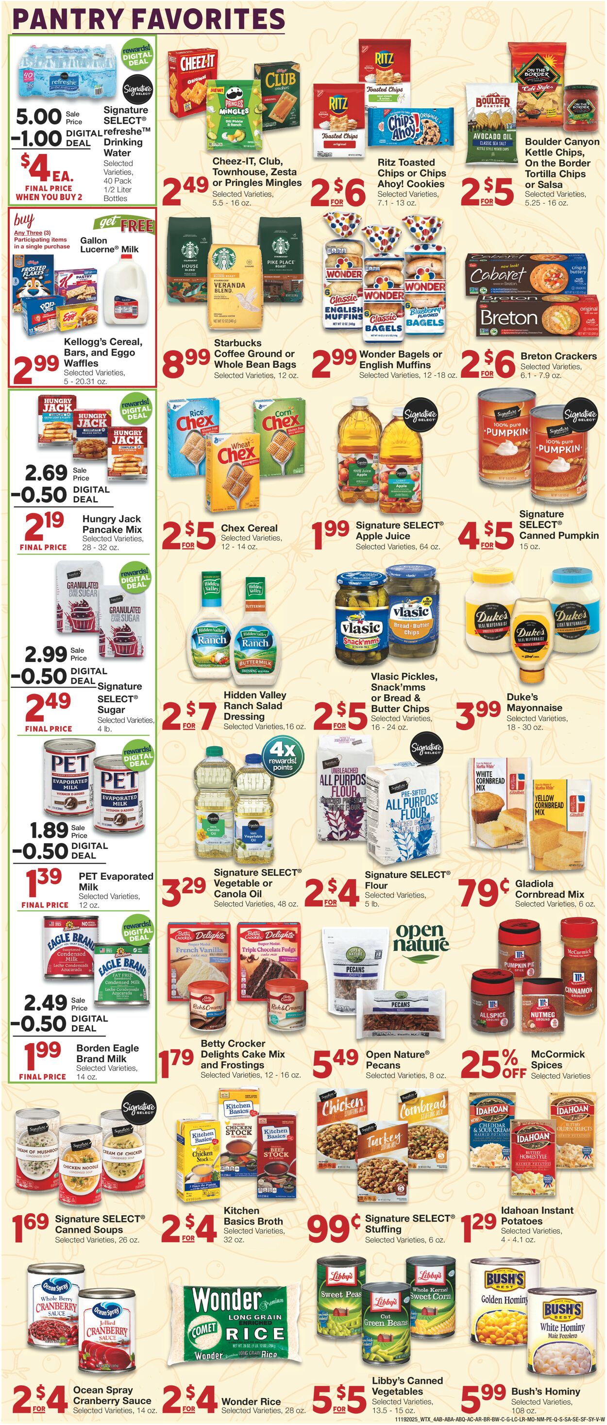 Catalogue United Supermarkets from 11/19/2025