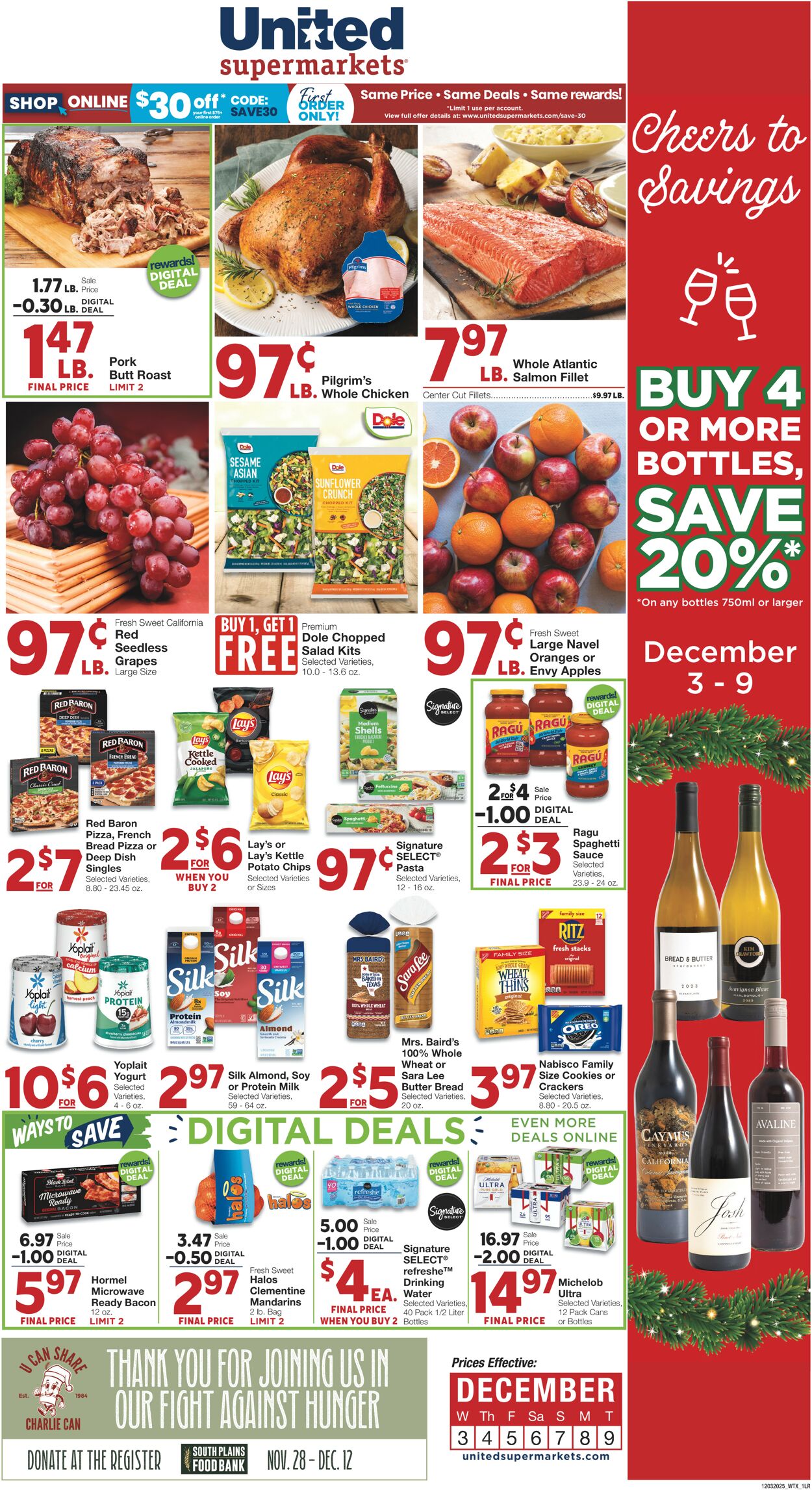 Catalogue United Supermarkets from 12/03/2025