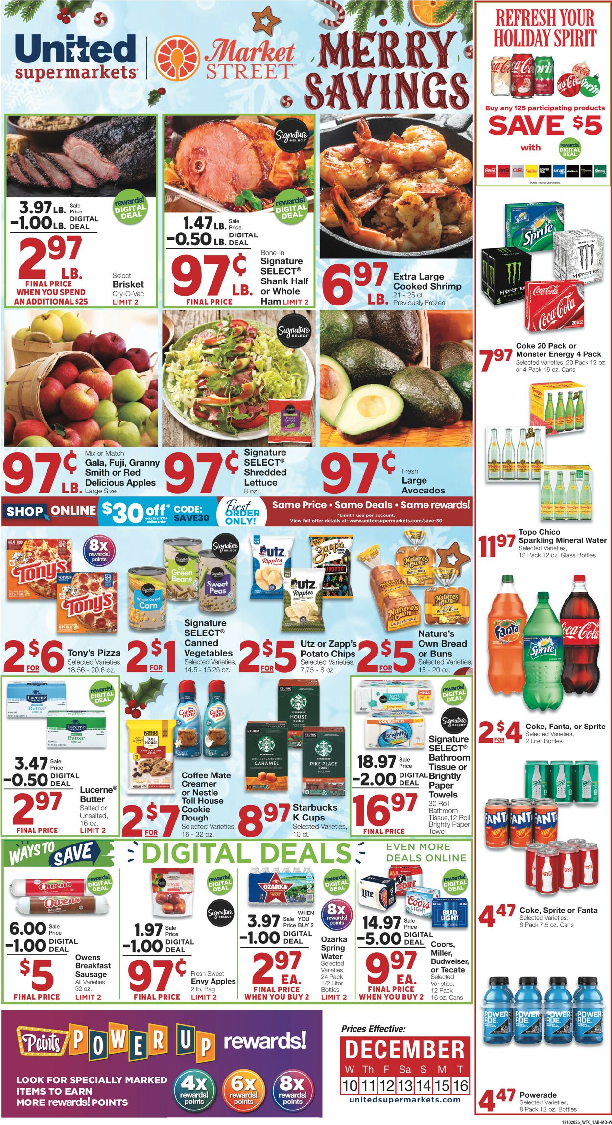 Catalogue United Supermarkets from 12/10/2025