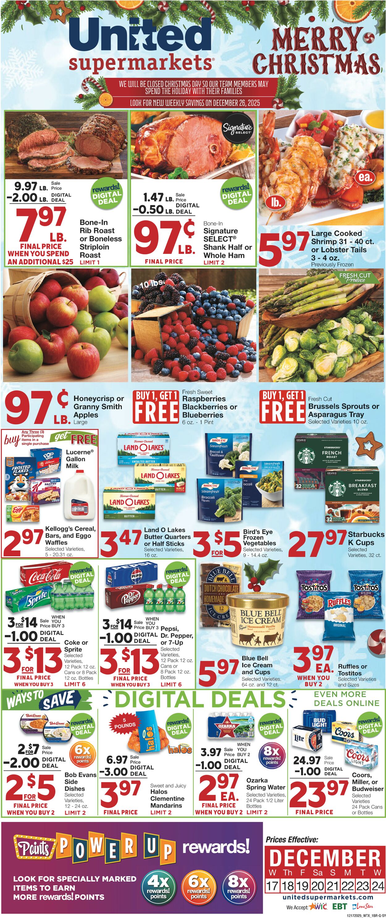 Catalogue United Supermarkets from 12/17/2025