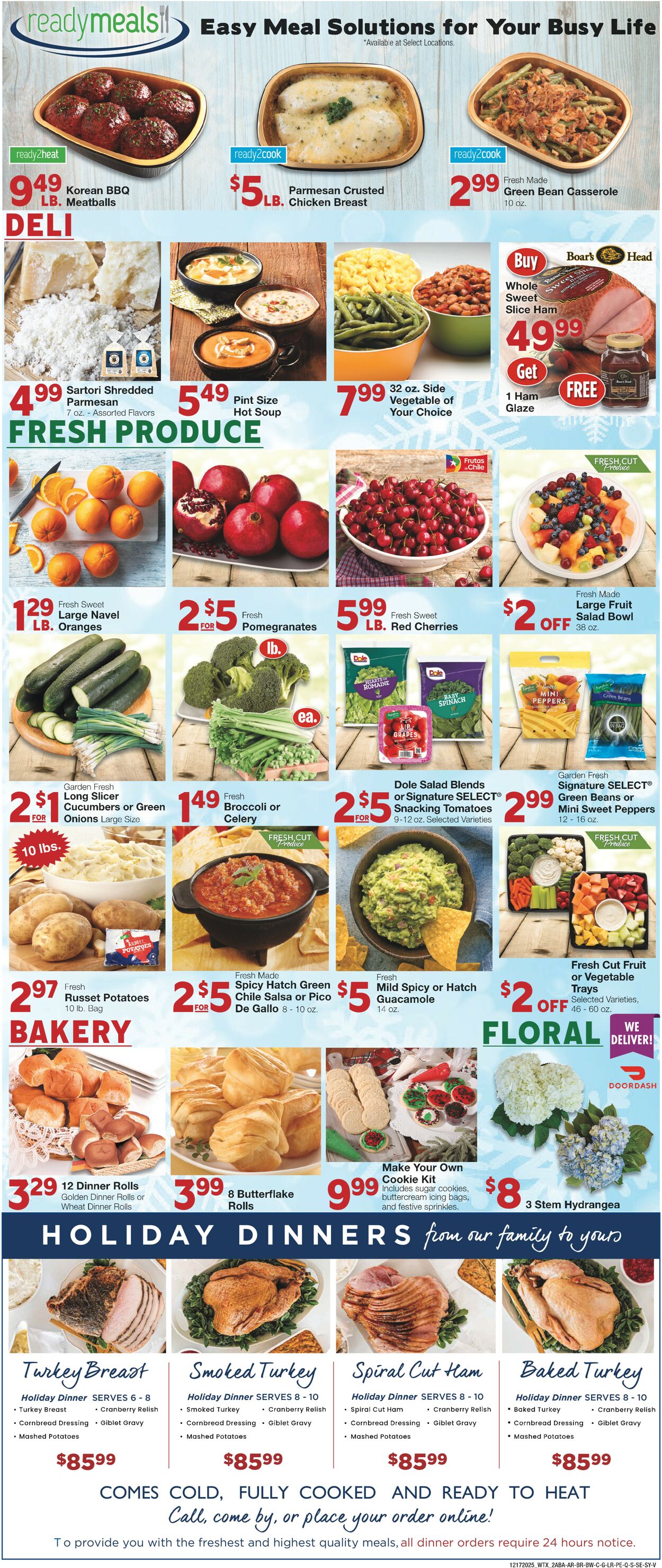 Catalogue United Supermarkets from 12/17/2025