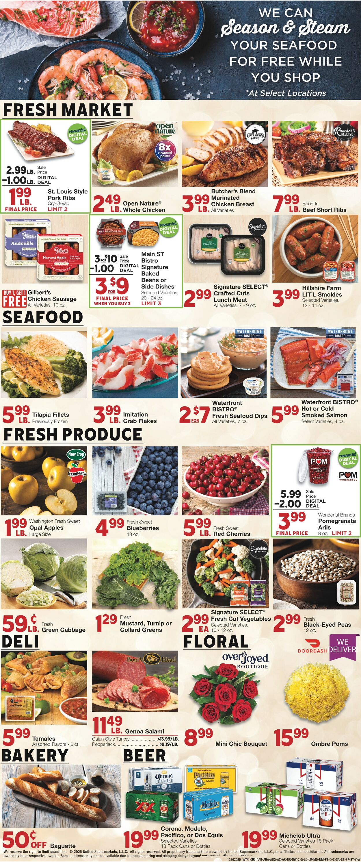 Catalogue United Supermarkets from 12/26/2025
