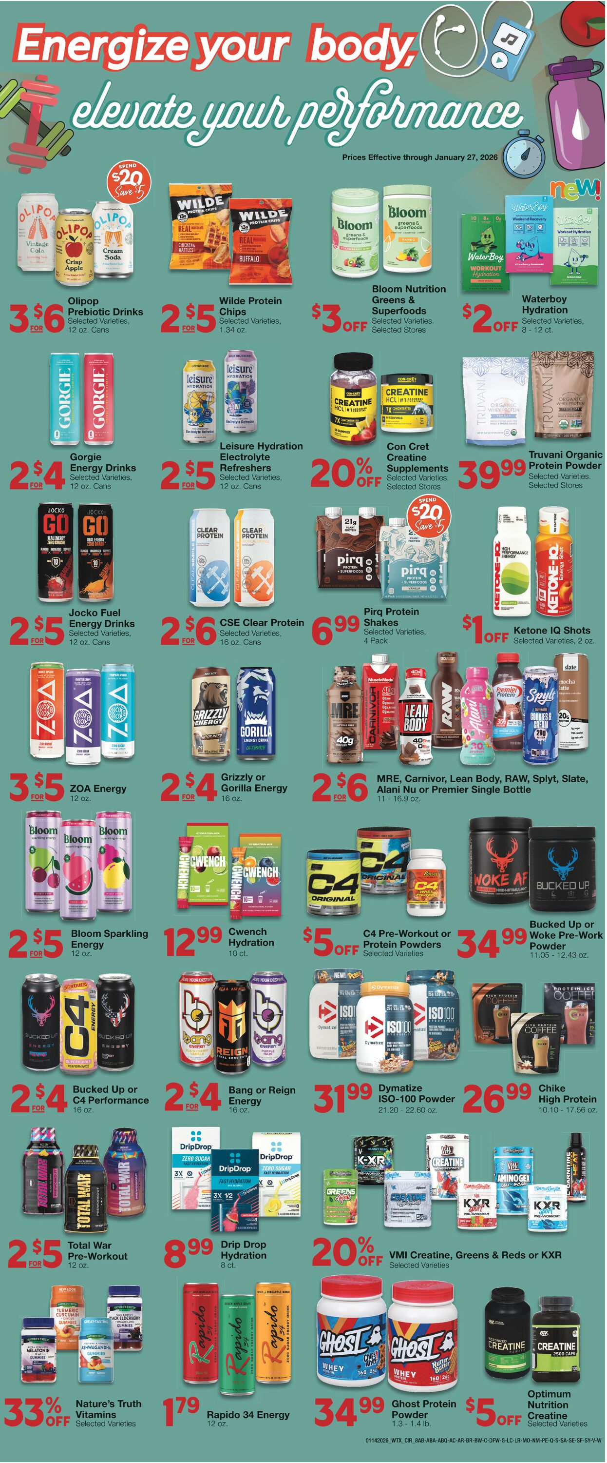 Catalogue United Supermarkets from 01/14/2026