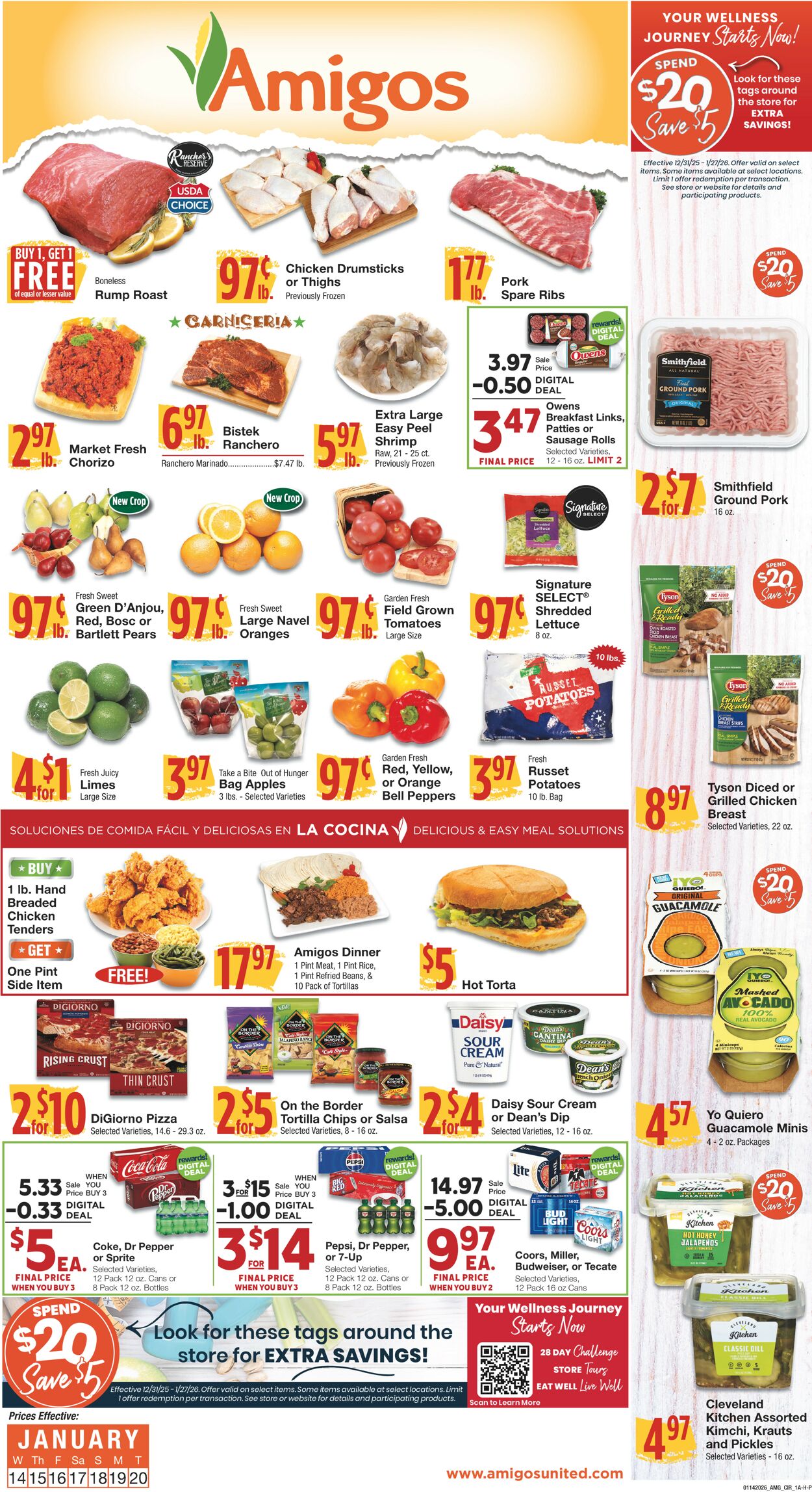 Catalogue United Supermarkets from 01/14/2026