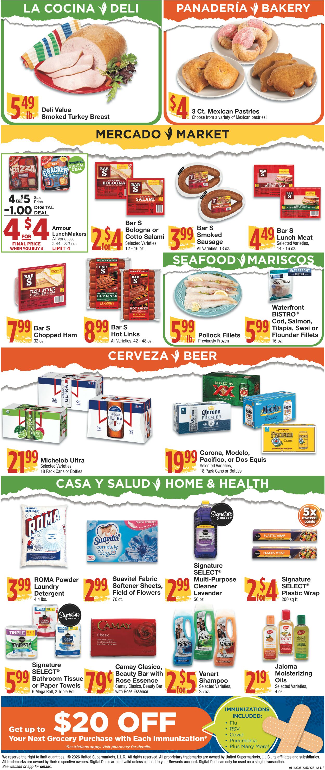 Catalogue United Supermarkets from 01/14/2026