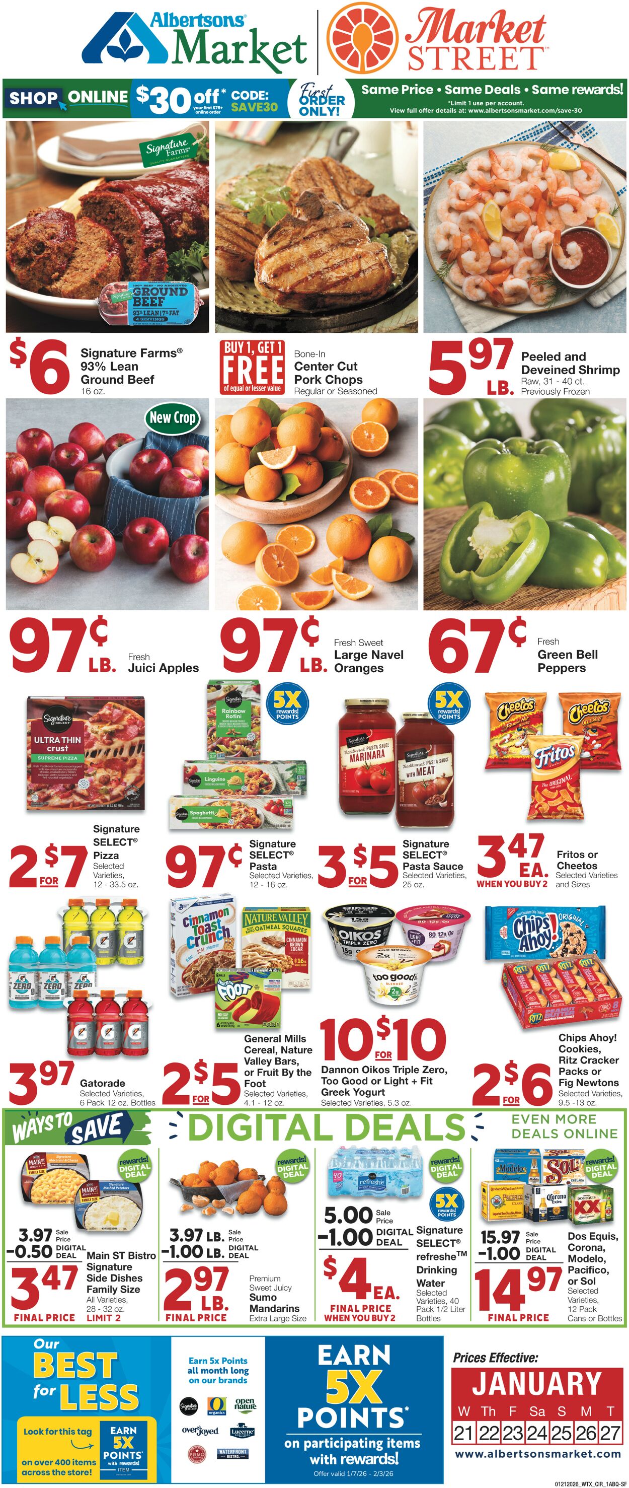 Catalogue United Supermarkets from 01/21/2026