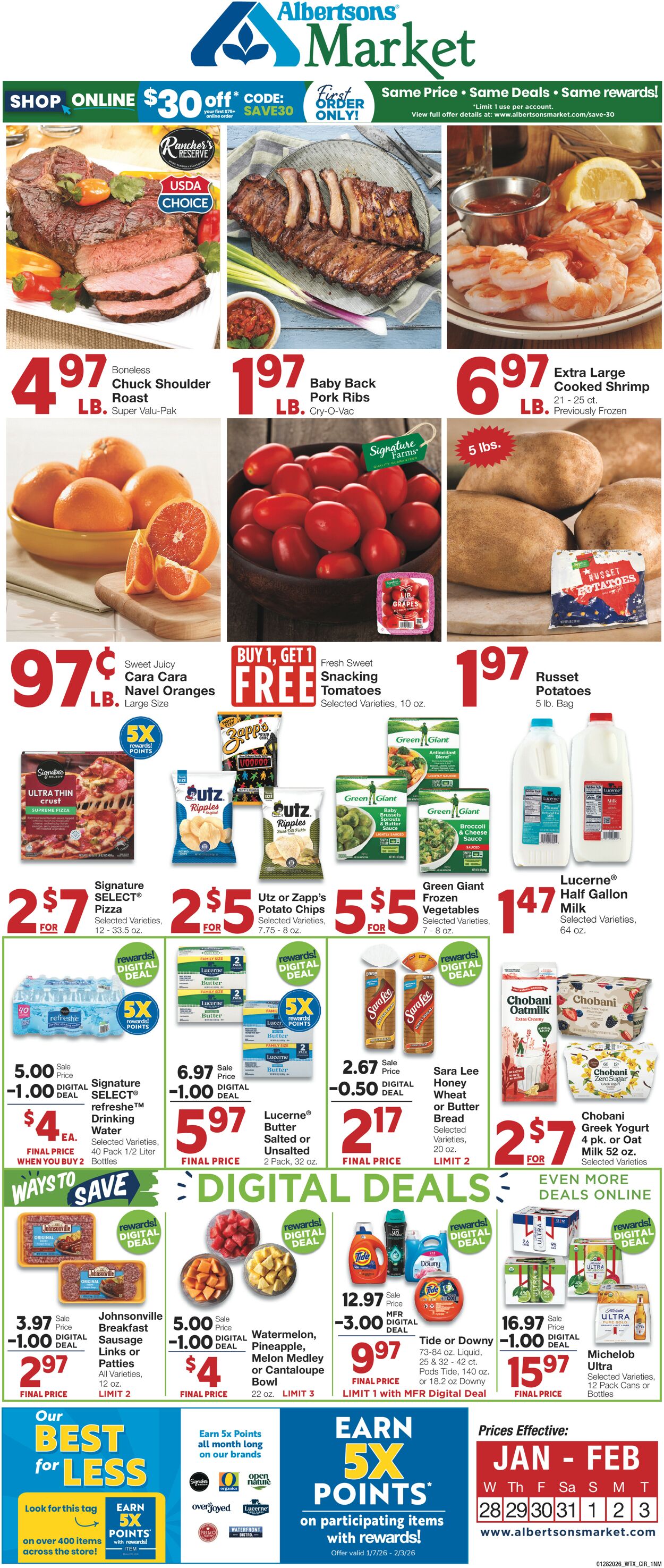 Catalogue United Supermarkets from 01/28/2026