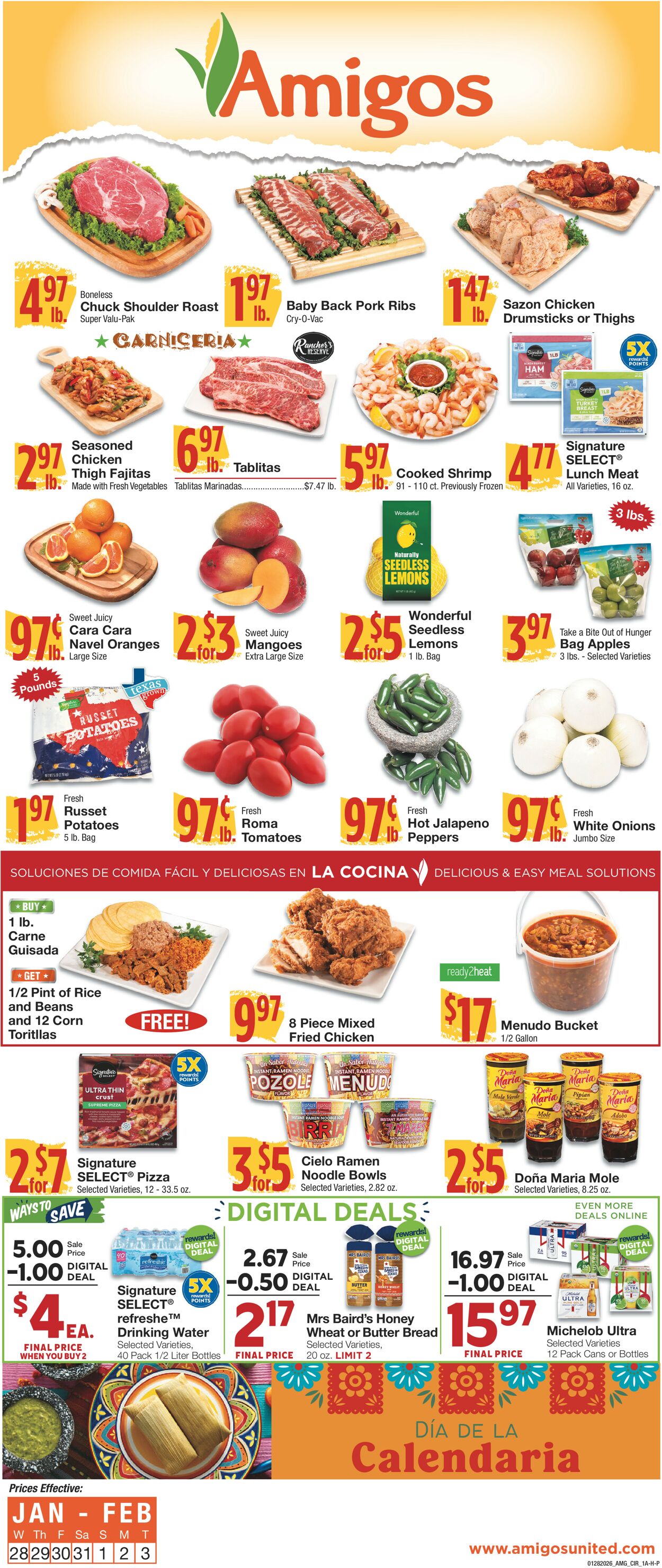 Catalogue United Supermarkets from 01/28/2026